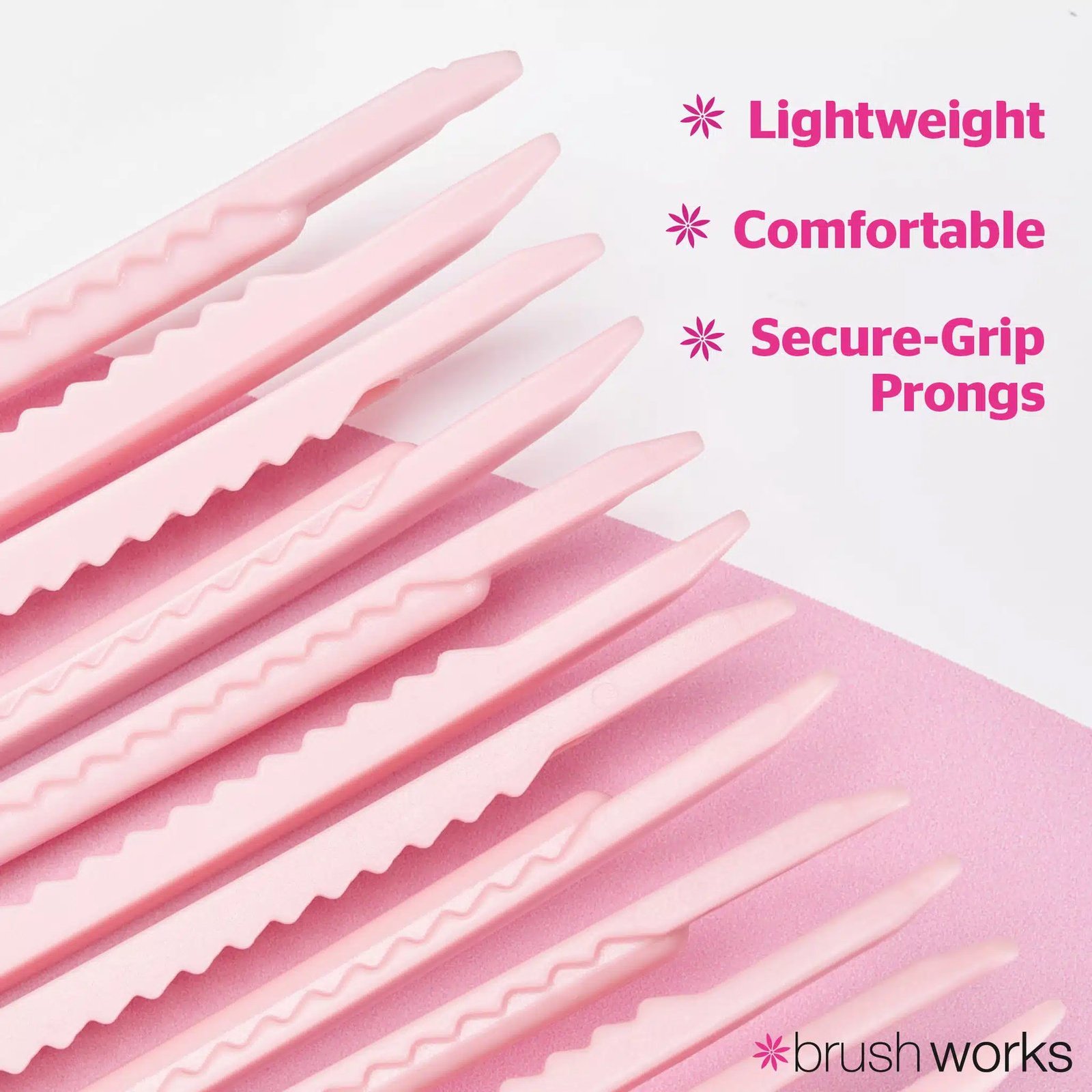 Brushworks Volumizing Hair Clips x2