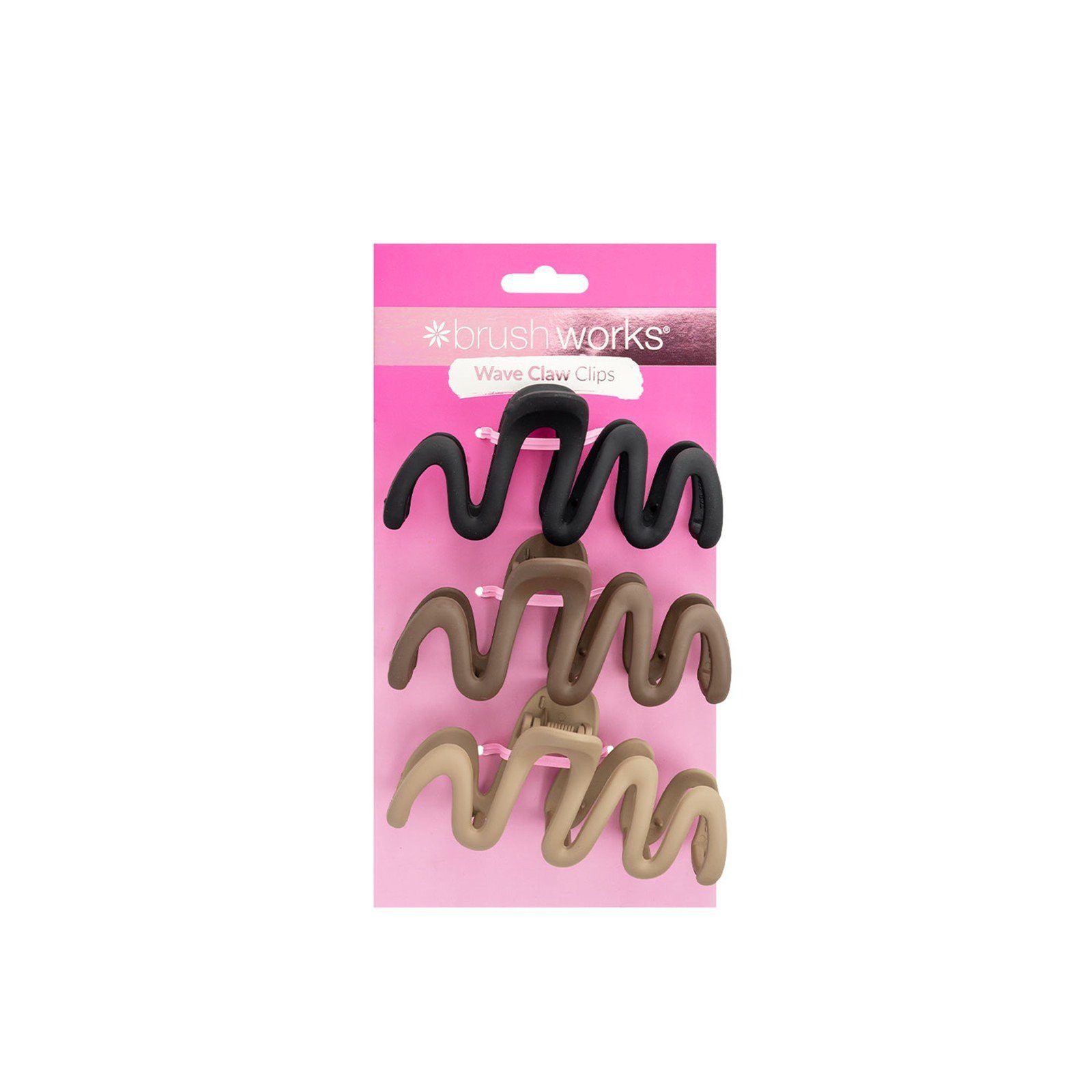 Brushworks Pinces Crabe Ondulées x3