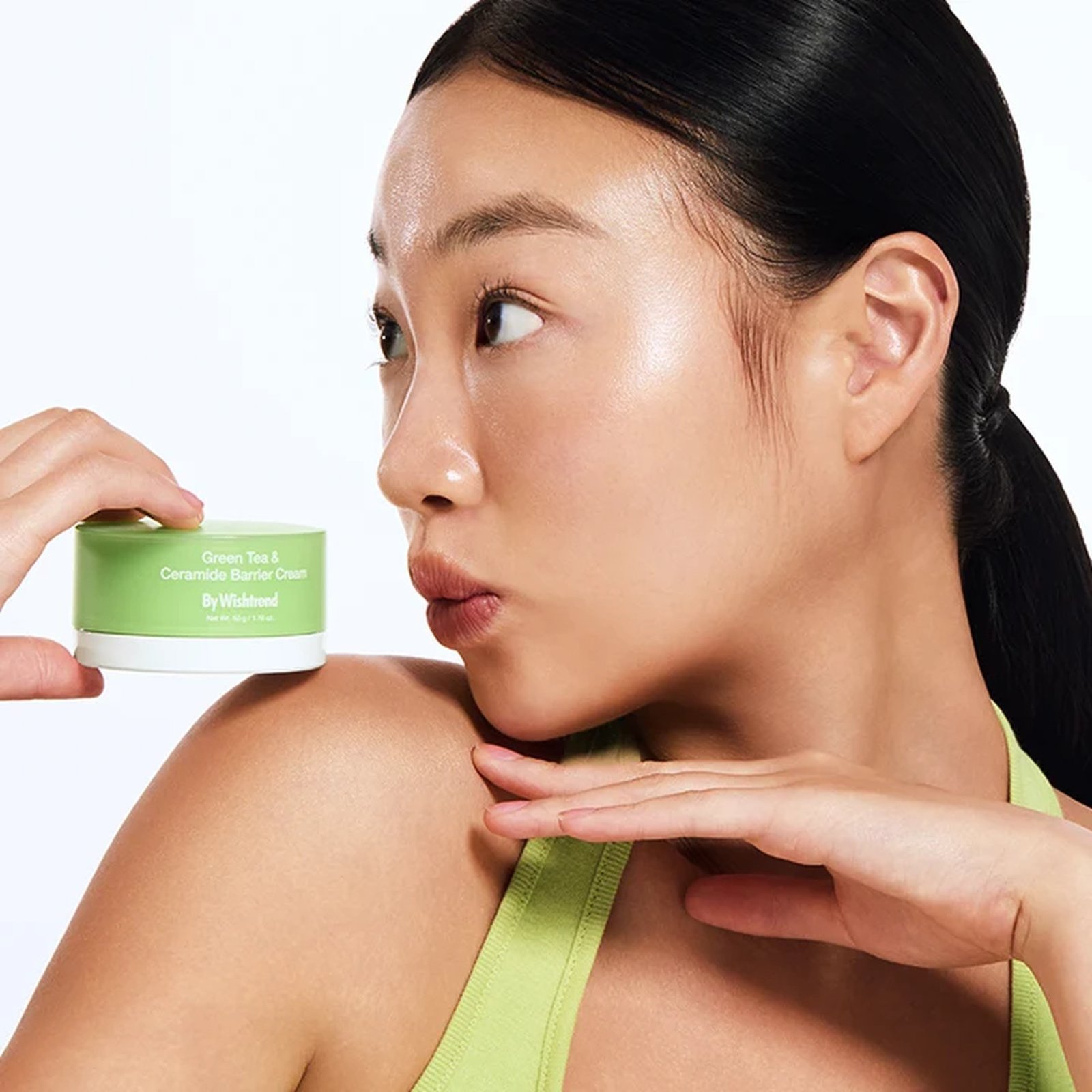 By Wishtrend Green Tea & Ceramide Barrier Cream 50g