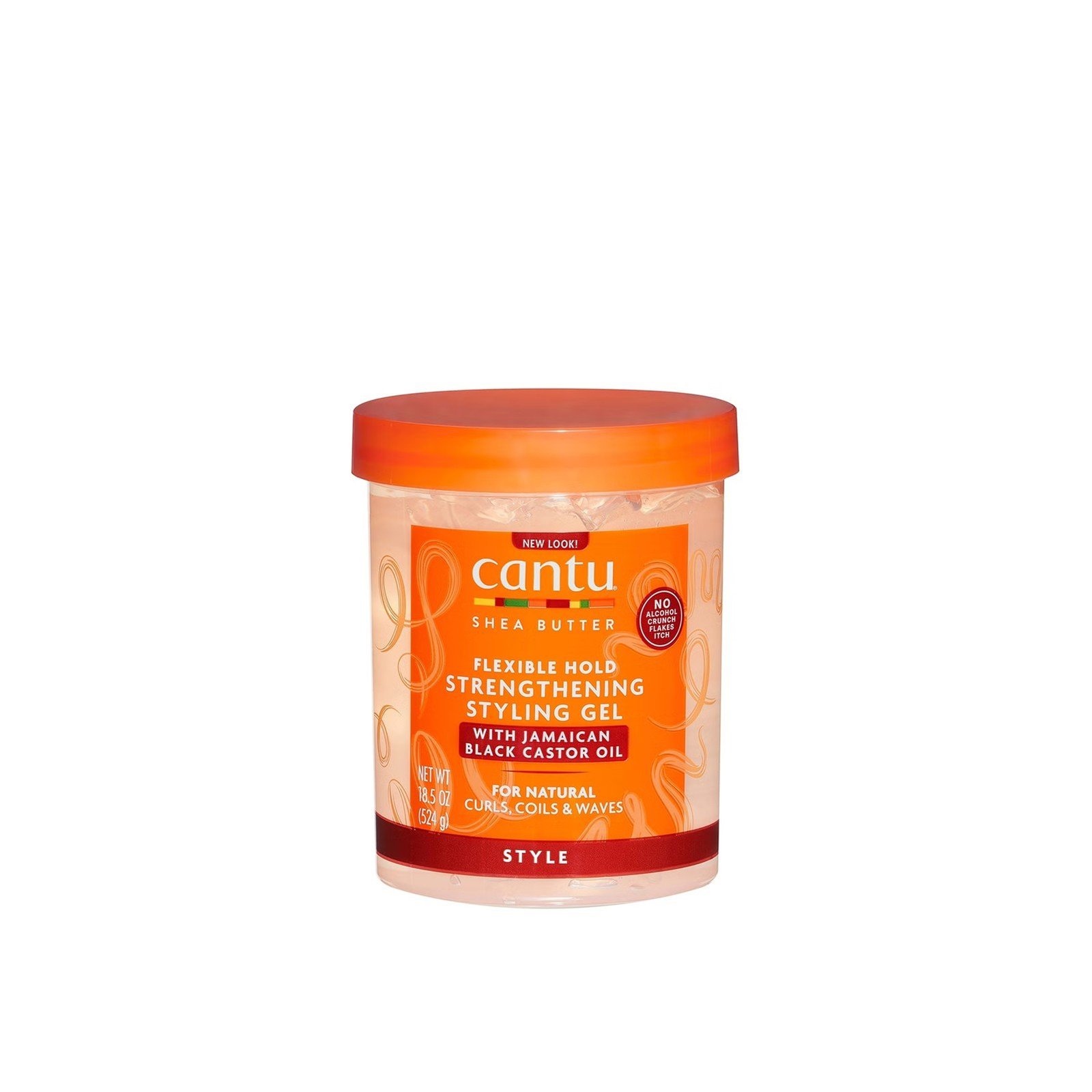 Cantu Shea Butter Gel de Peinado Fortalecedor de Fijación Flexible 524g