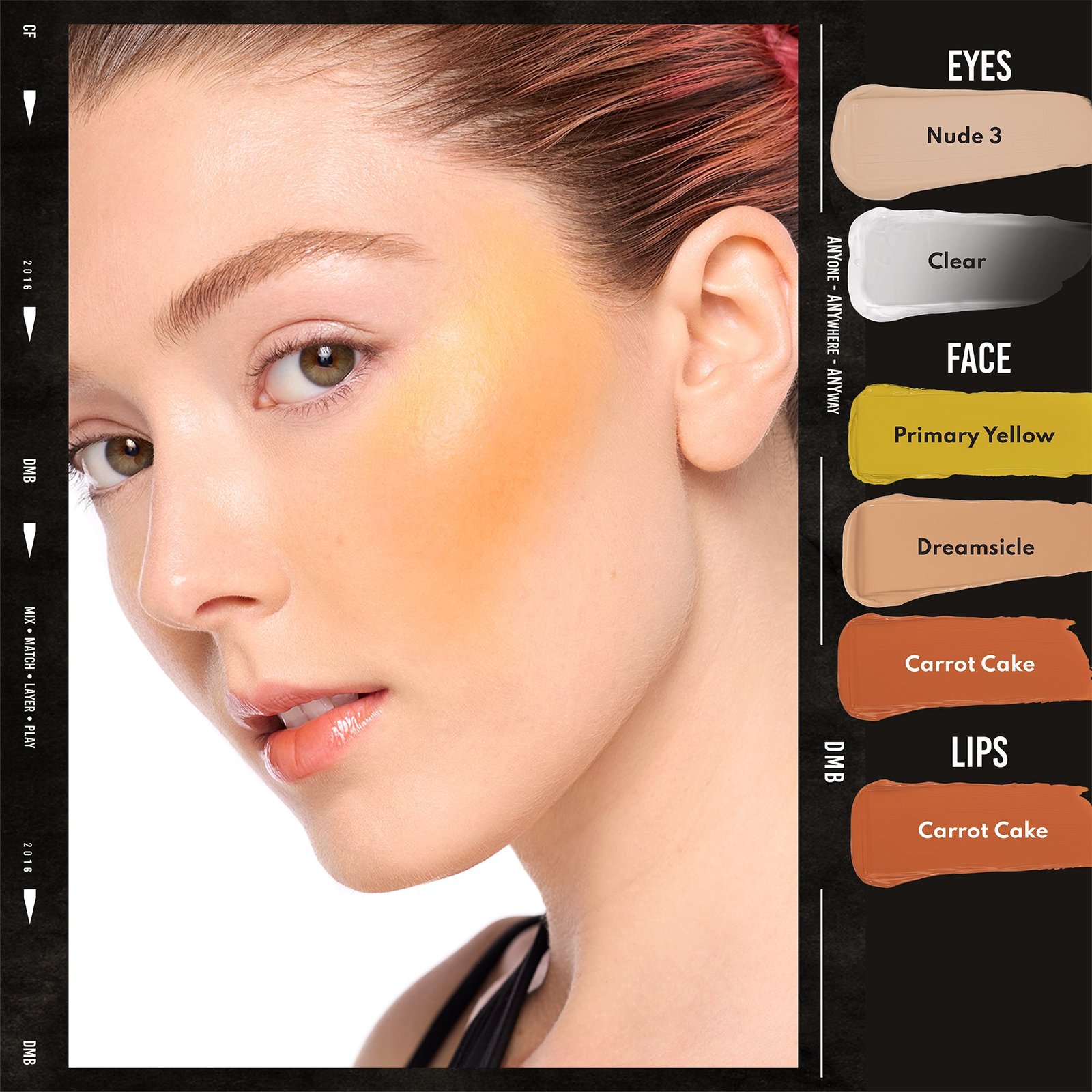 Danessa Myricks Beauty Colorfix Mattes Waterproof Matte Liquid Pigment Carrot Cake 10ml (0.34floz)