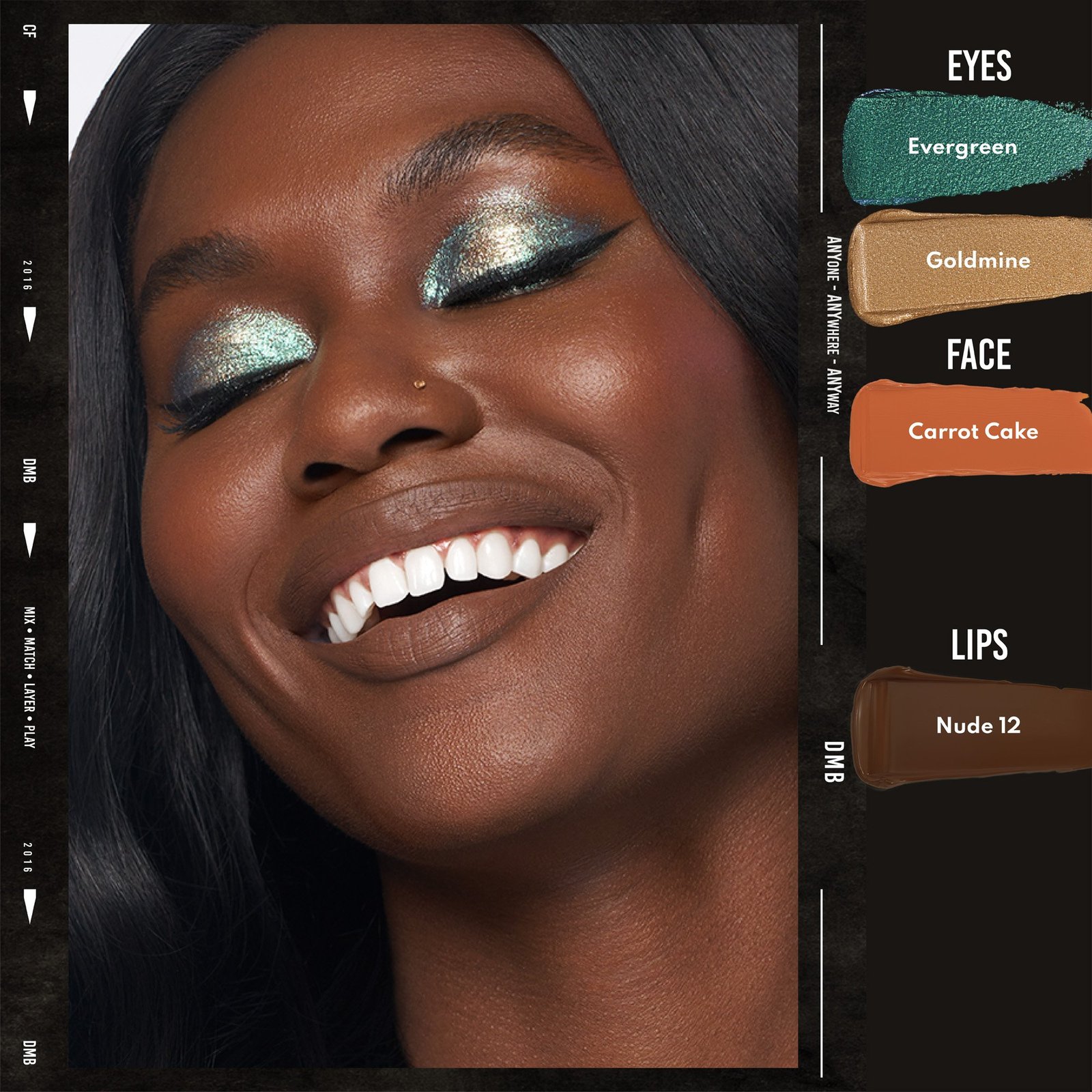 Danessa Myricks Beauty Colorfix Mattes Waterproof Matte Liquid Pigment Carrot Cake 10ml (0.34floz)