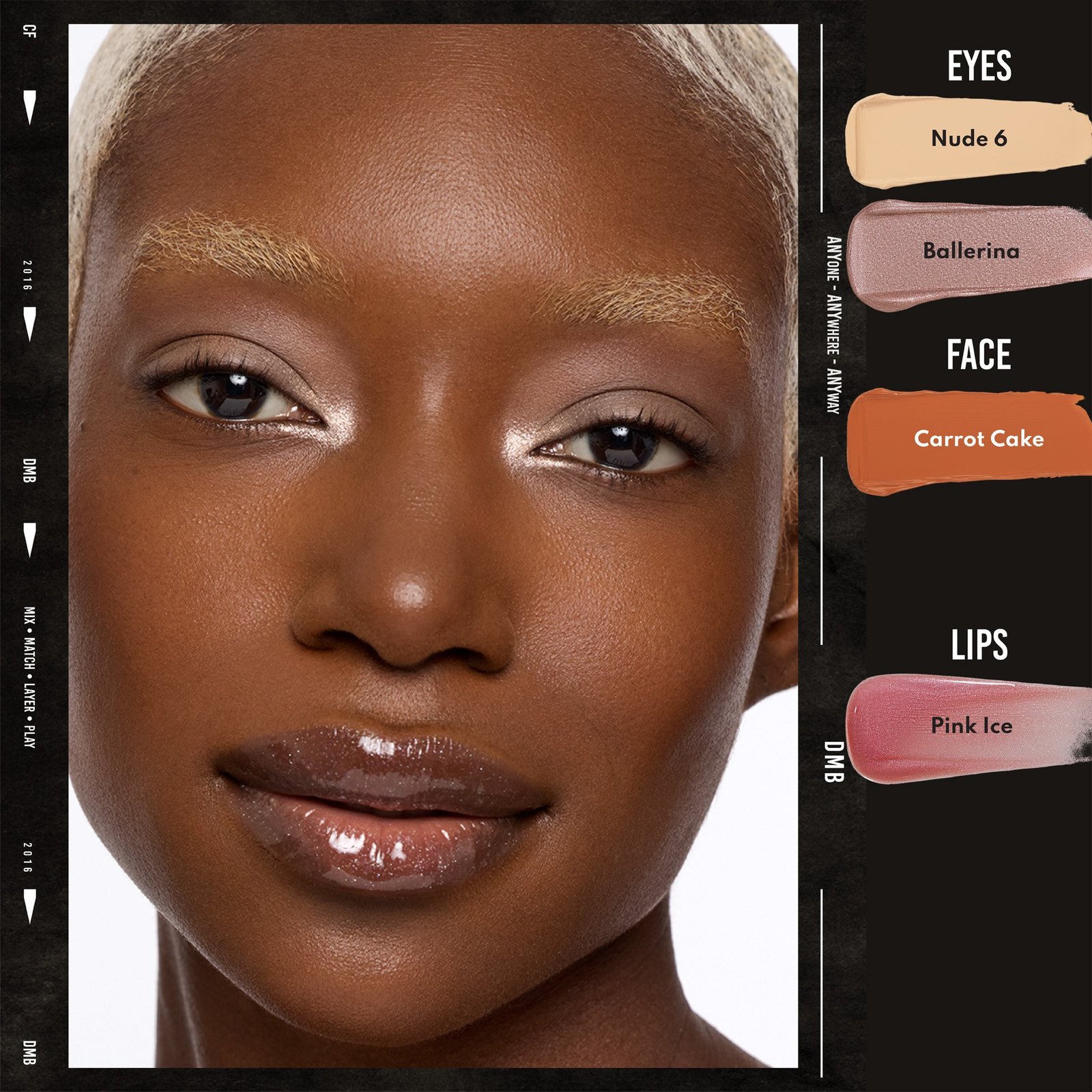 Danessa Myricks Beauty Colorfix Mattes Waterproof Matte Liquid Pigment Carrot Cake 10ml (0.34floz)