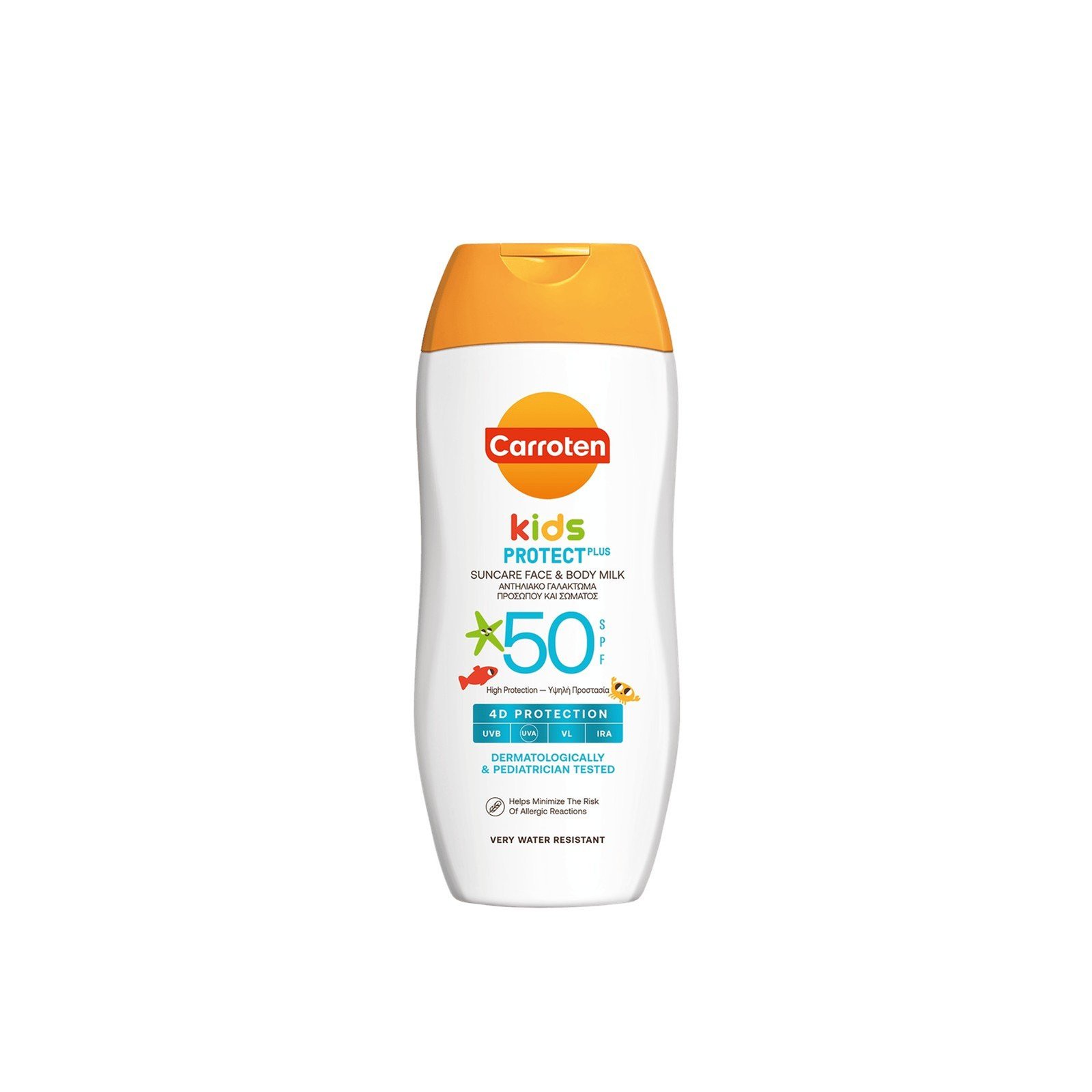 Carroten Kids Protect Plus Face & Body Milk SPF50 200ml