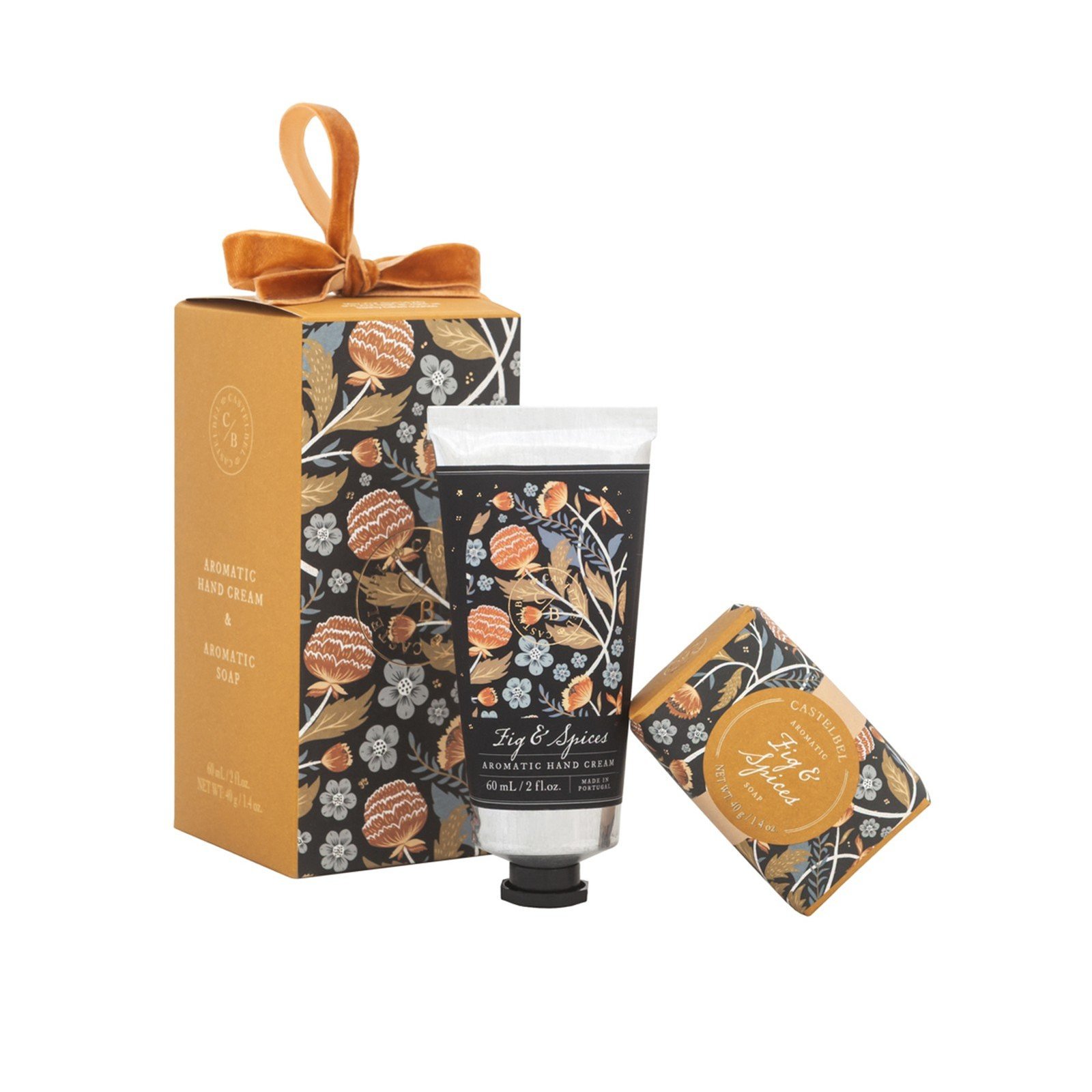 Castelbel Fig & Spices Kit de Presente Creme de Mãos & Sabonete em Barra