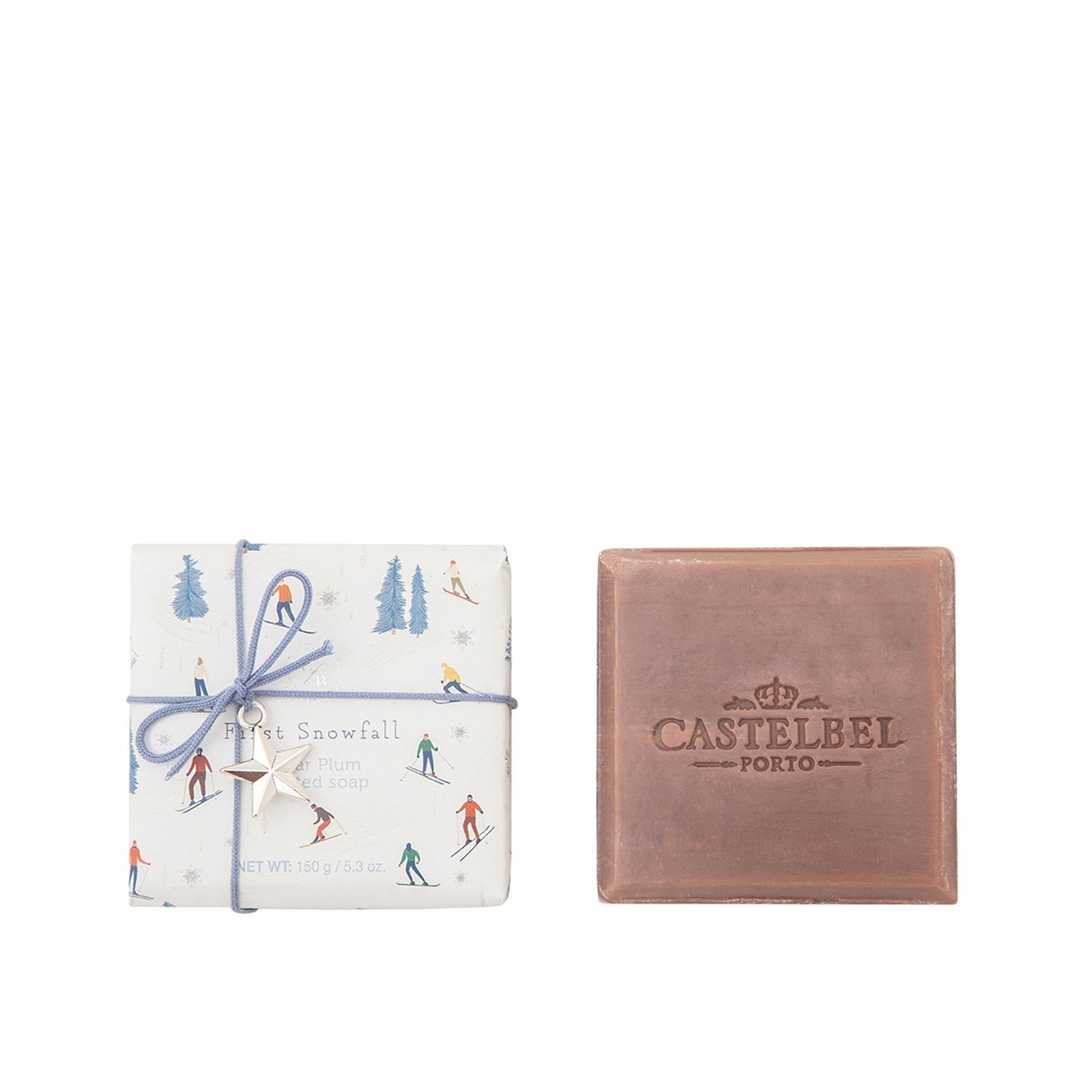 Castelbel First Snowfall Sugar Plum Soap Bar 150g