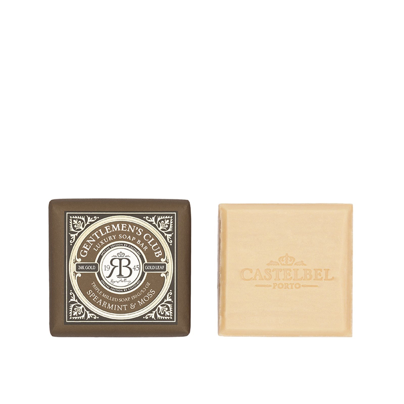 Castelbel Gentlemen's Club Spearmint & Moss صابون Bar 150g