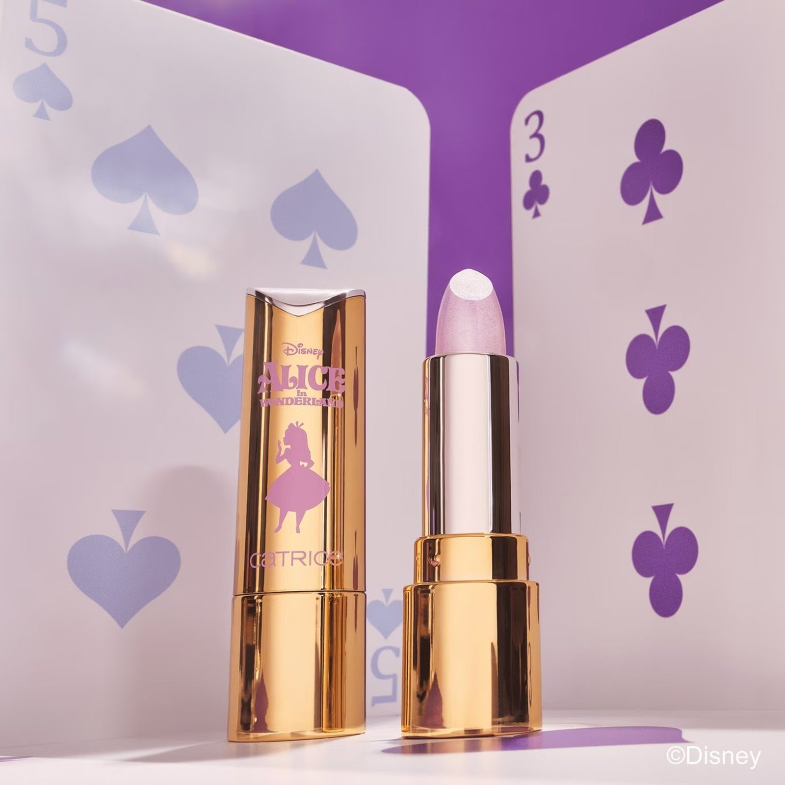 Catrice Disney Alice in Wonderland بلسم الشفاه المتوهج C01 Wonderland Awaits 3.4g