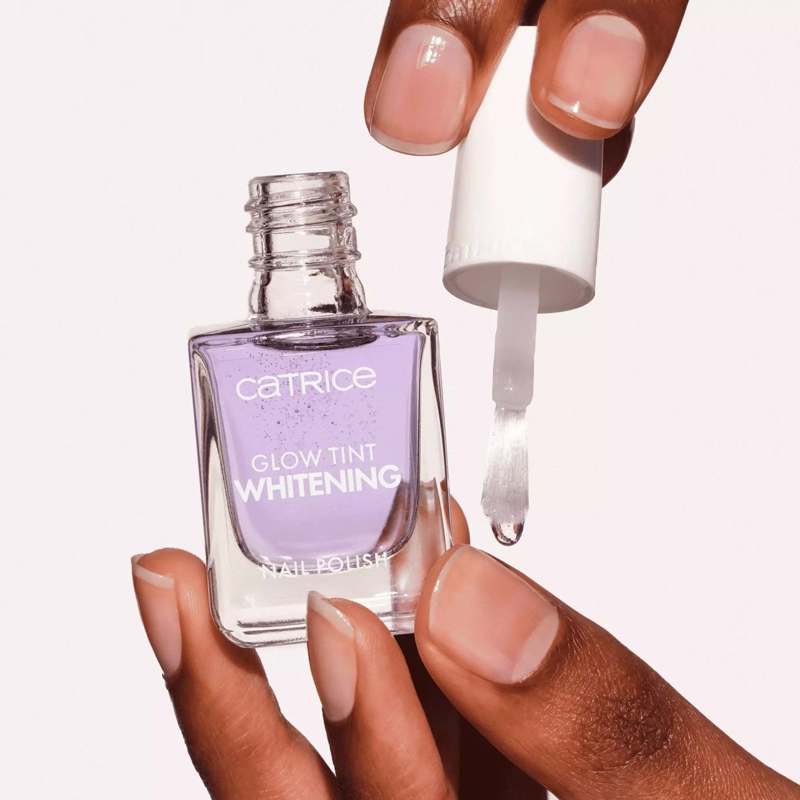 Catrice Glow Tint Whitening Nail Polish 020 Bye Bye Yellow 10.5ml