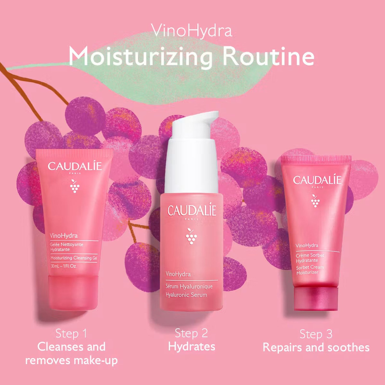 Caudalie Moisturizing Routine Gift Set