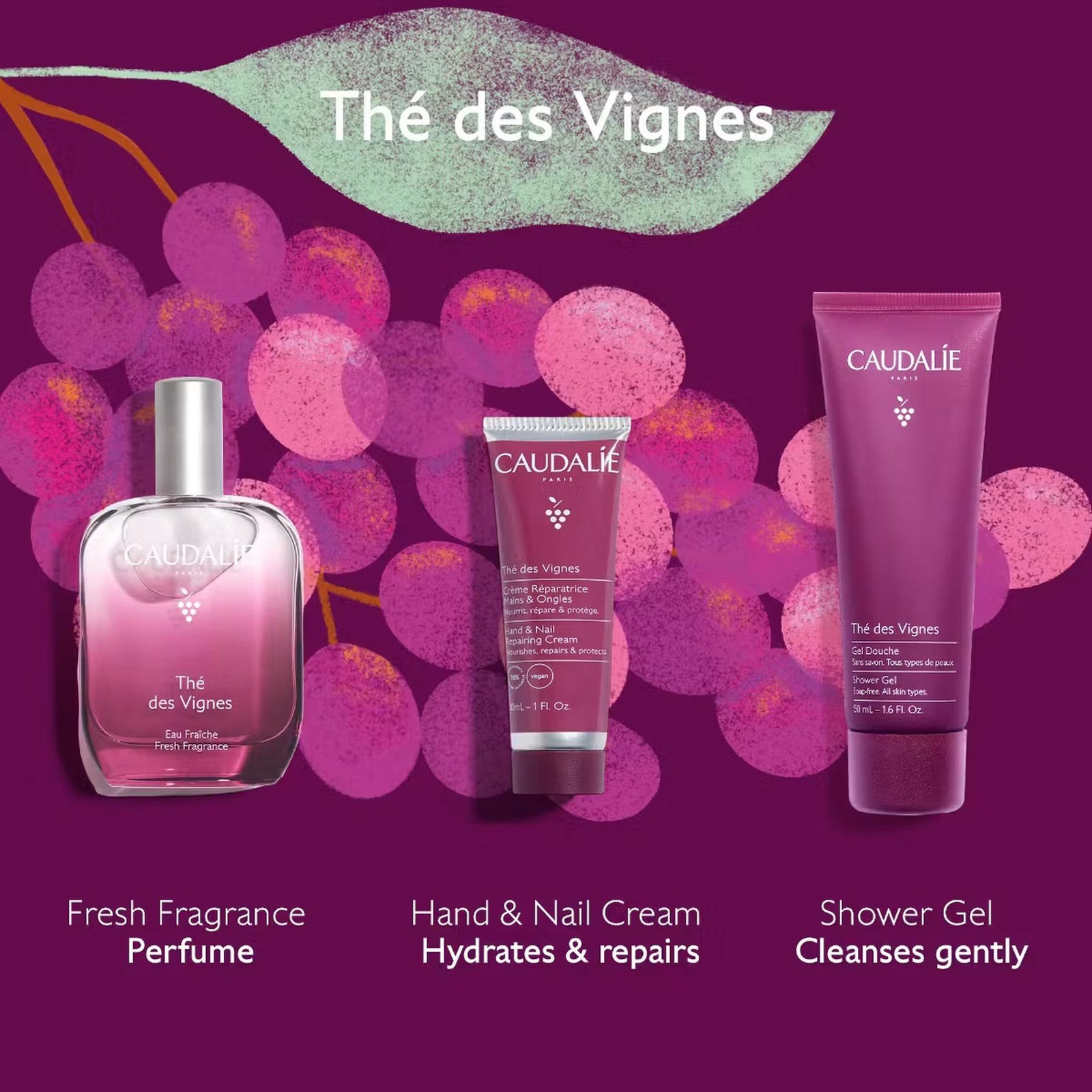 Caudalie Thé des Vignes Gift Set