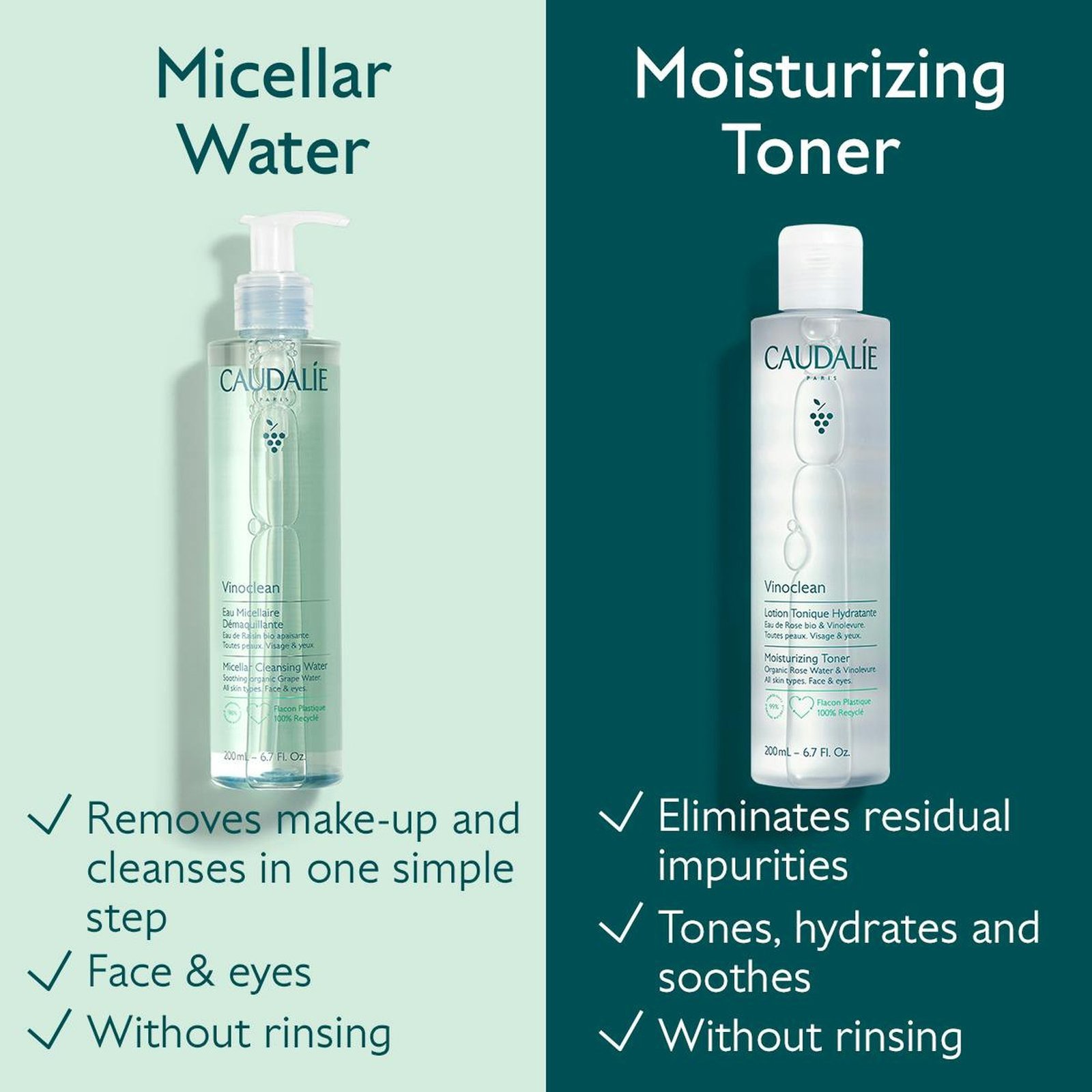 Vinoclean Água Uva Micelar 400ml Novo Formato