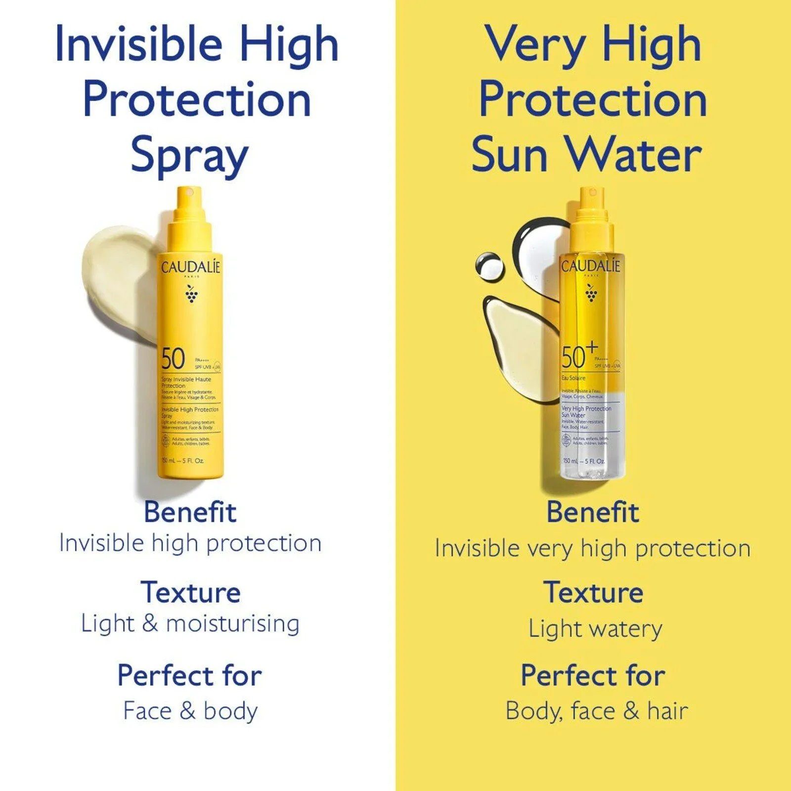 Caudalie Vinosun Protect Invisible High Protection Spray SPF50 150ml