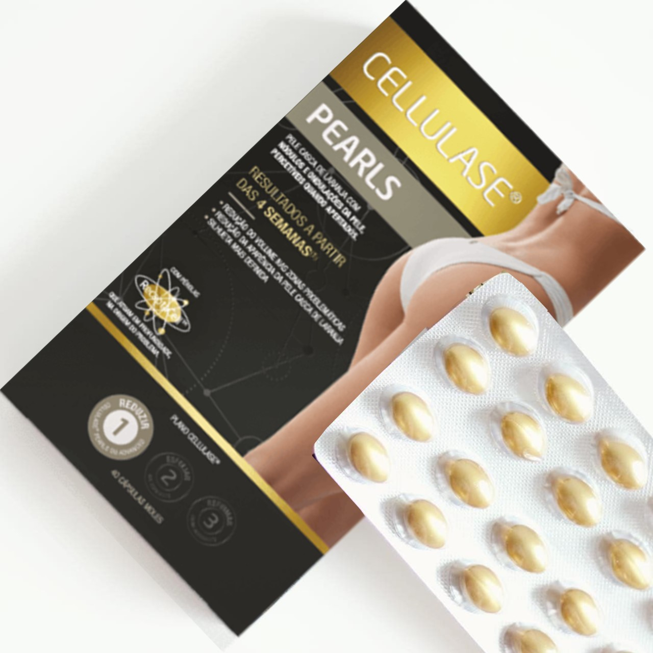 Cellulase Gold Pearls Anti-Cellulitis Capsules x40