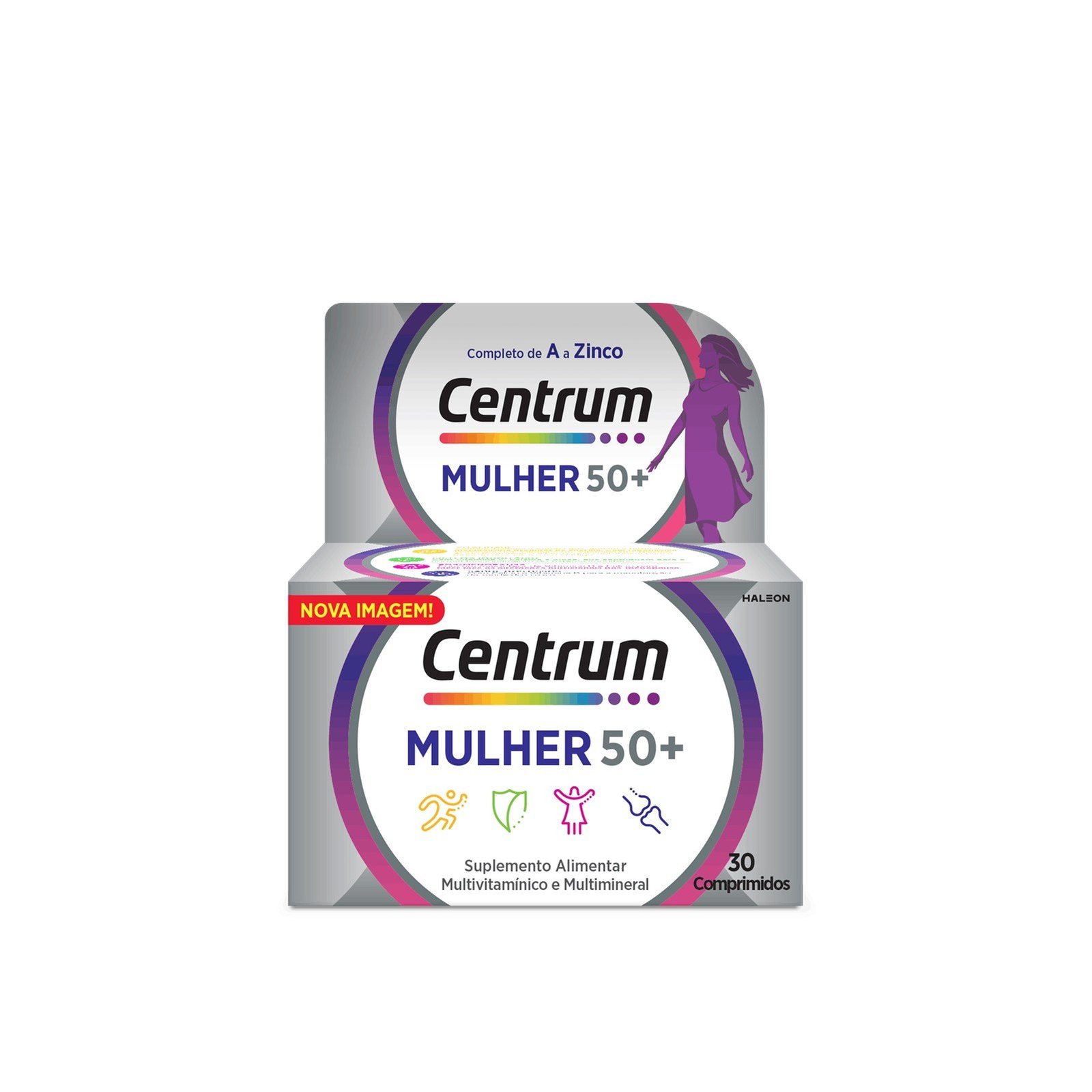 Centrum Femmes 50+ Comprimés Complément Alimentaire x30