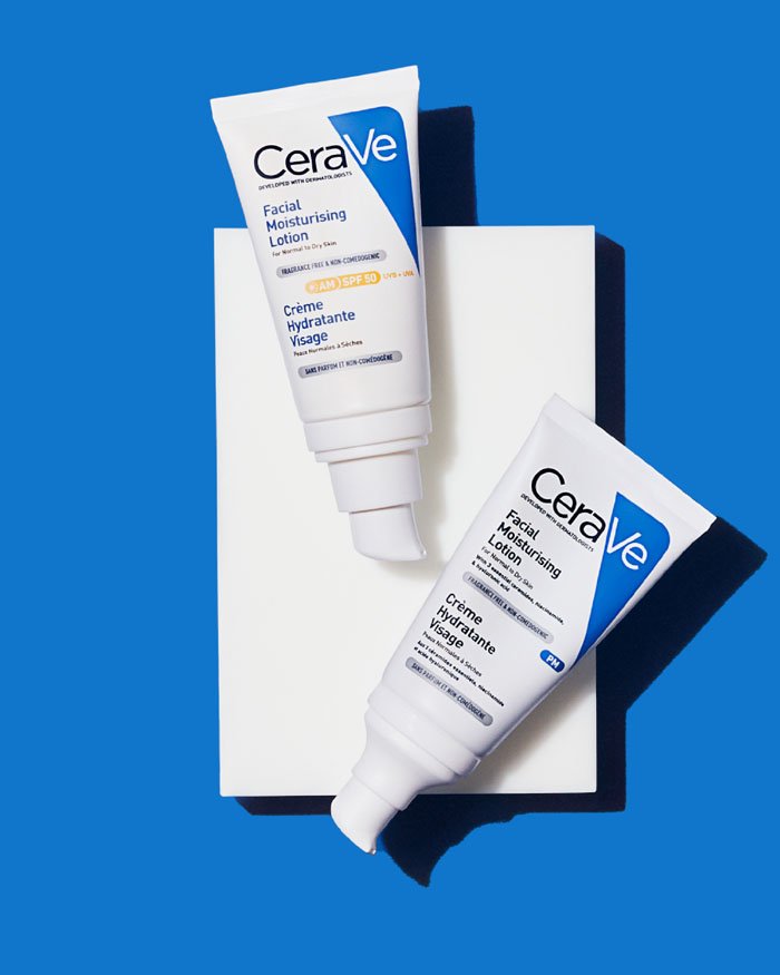 CeraVe AM Facial Moisturizing Lotion Fragrance-Free SPF50 52ml