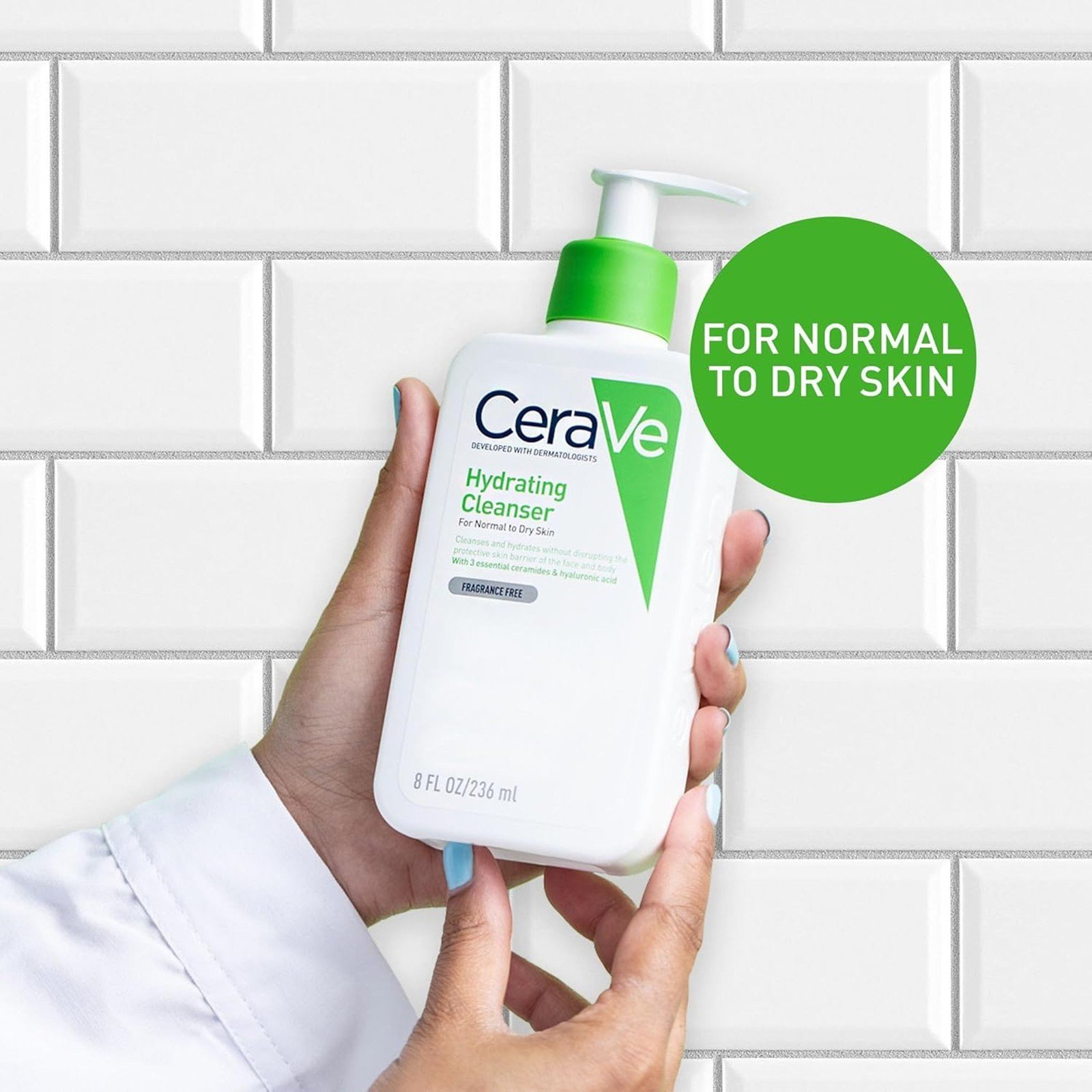 CeraVe Hydrating Cleanser Normal to Dry Skin 473ml (15.99floz)