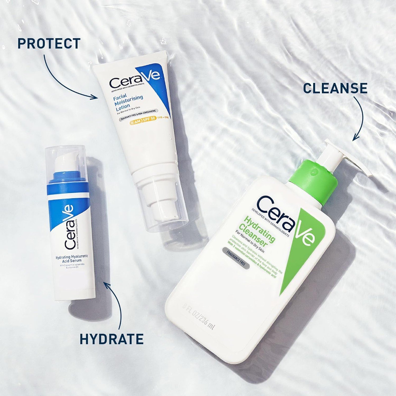 CeraVe Hydrating Cleanser Normal to Dry Skin 473ml (15.99floz)
