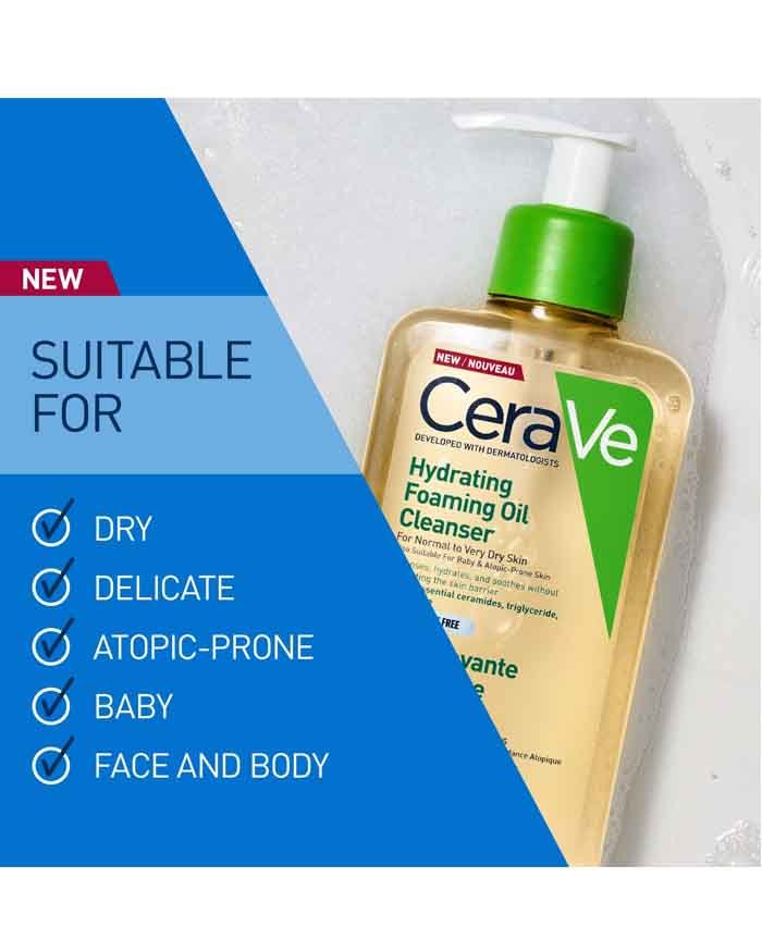 CeraVe Hydrating Foaming Oil Cleanser 236ml