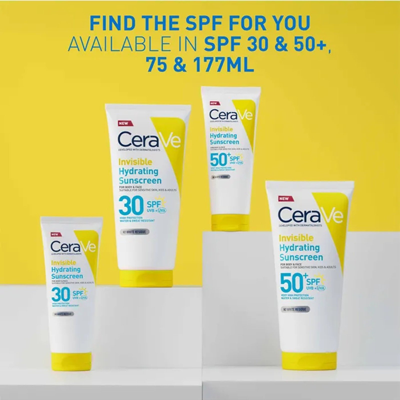 CeraVe Invisible Hydrating Sunscreen SPF30 177ml