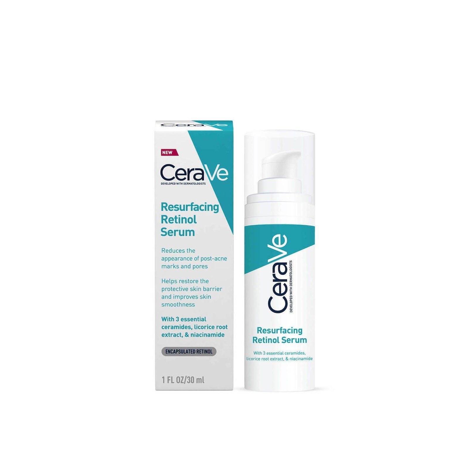 CeraVe Resurfacing Retinol Serum 30ml (1floz)