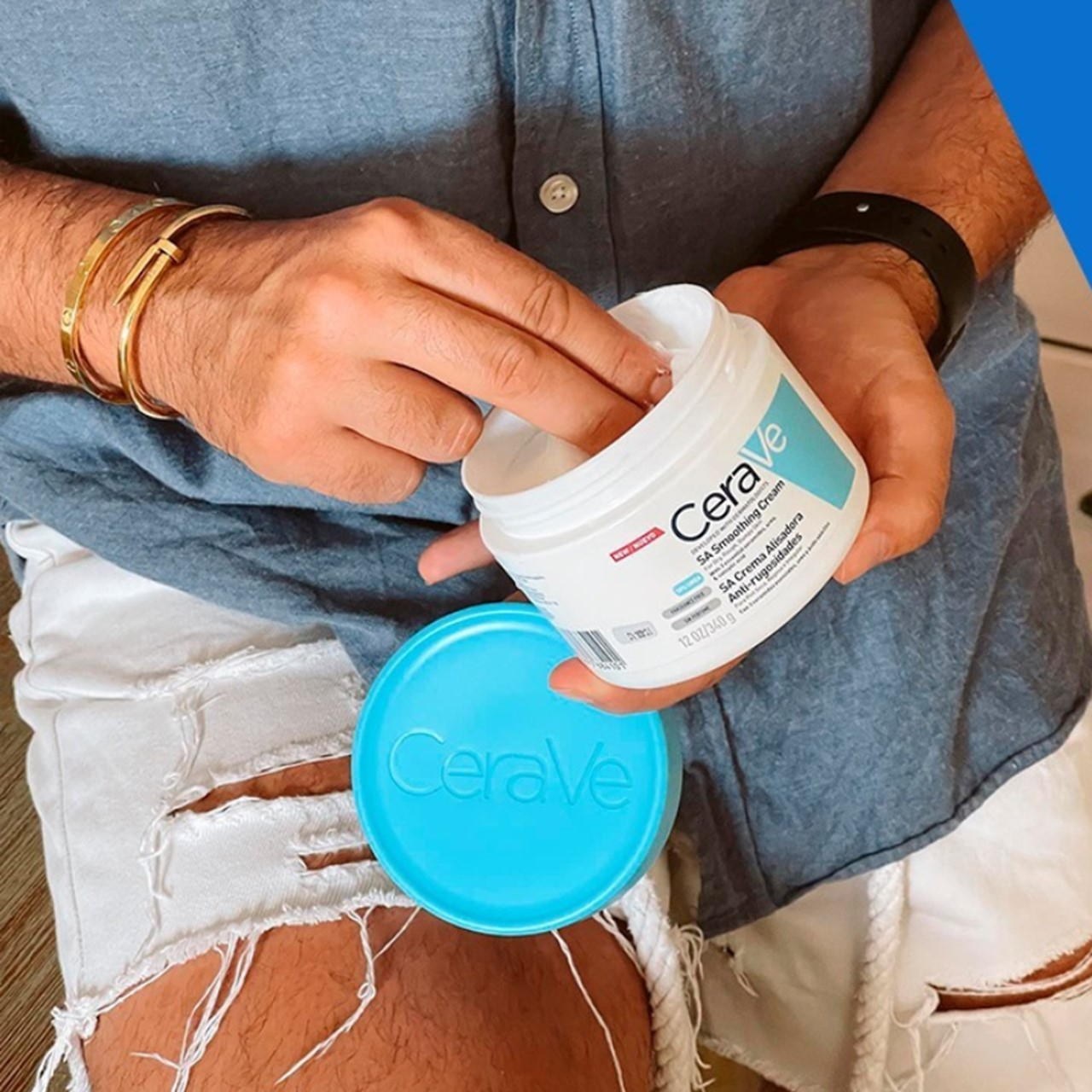 CeraVe SA Crema Suavizante para Piel Seca, Rugosa y con Imperfecciones 10% Urea 340g