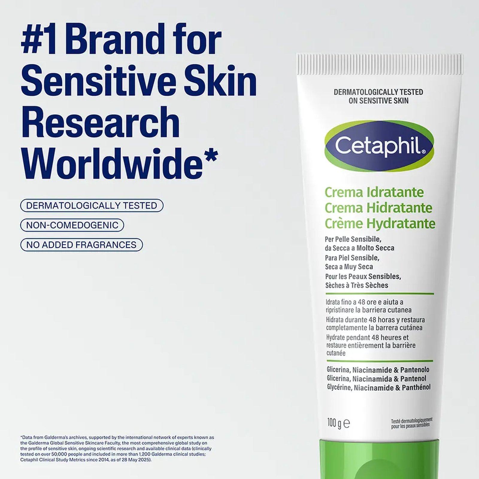 Cetaphil Moisturizing Cream Dry & Sensitive Skin 100g