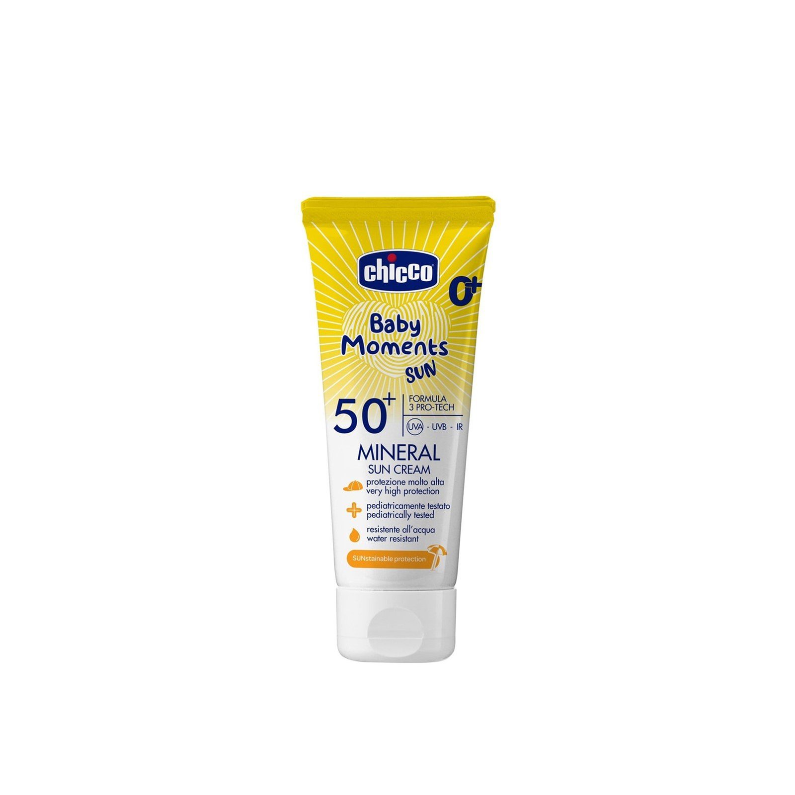 Chicco Bebe Moments Diell 0+ Mineral Krem Dielli 75ml