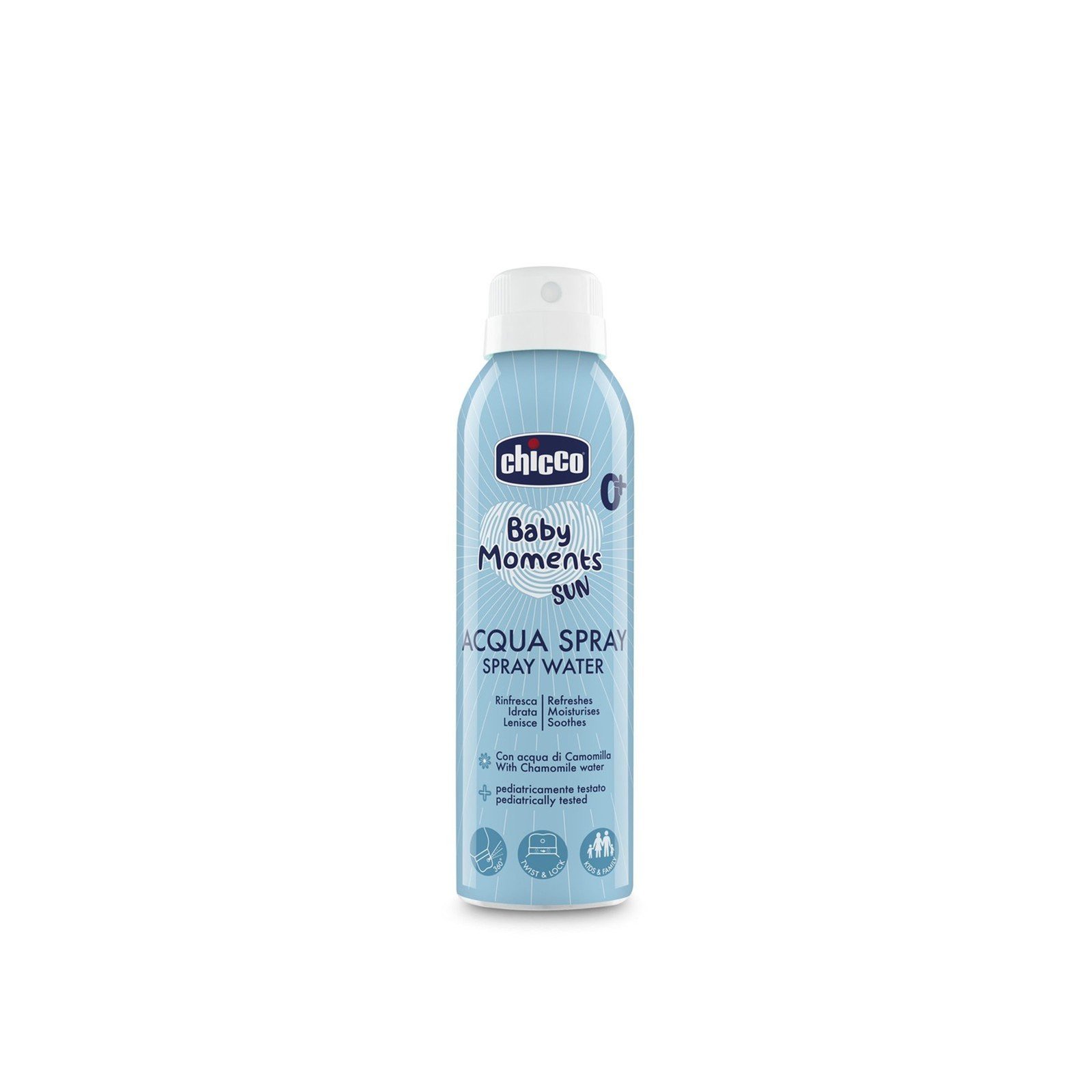 Chicco Baby Moments Sun Vodní Sprej Aqua 0+ 150ml