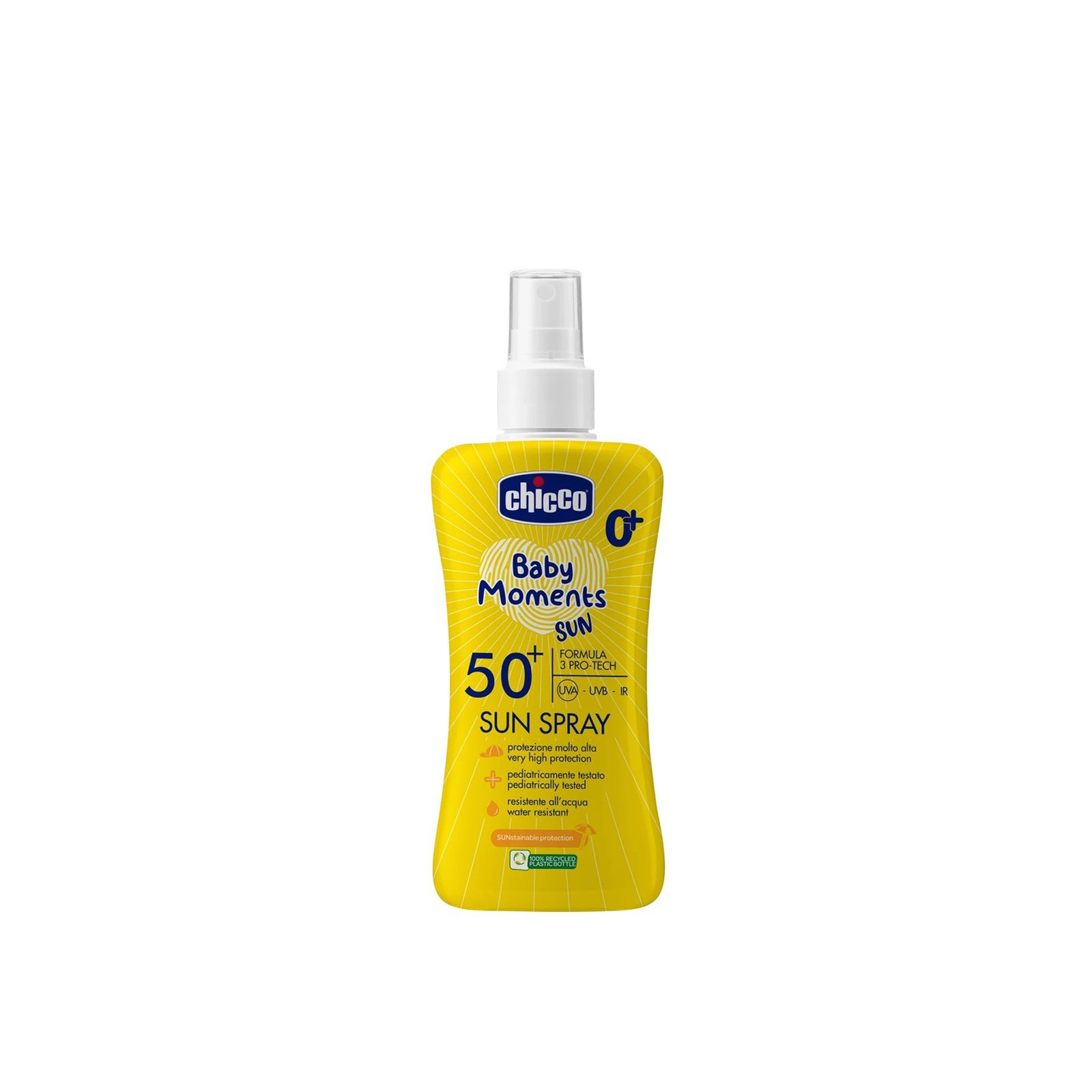 Chicco Baby Moments Sprej Diellor 0+ SPF50+ 150ml