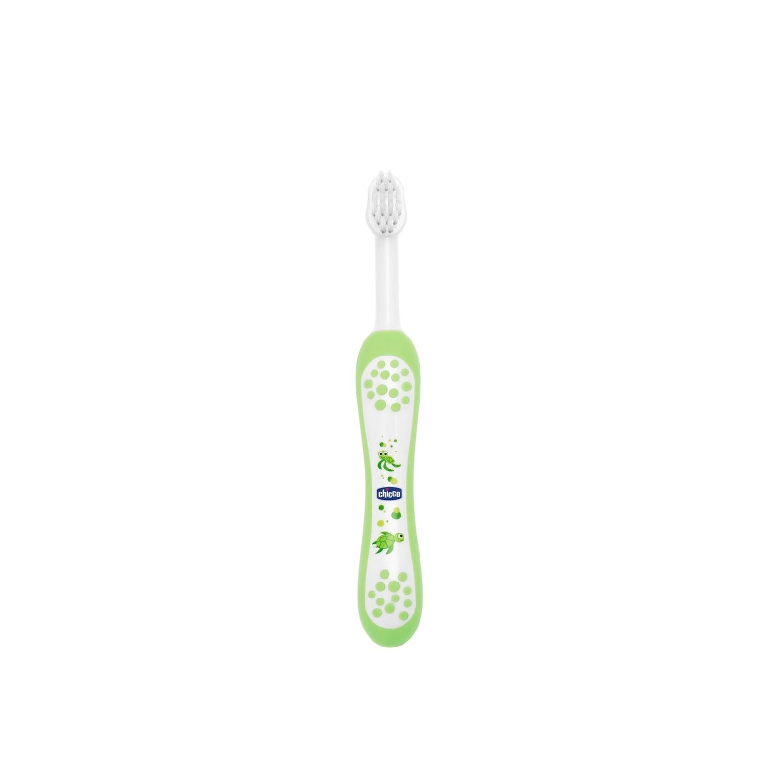 Chicco First Milk Teeth Toothbrush 6-36m Green