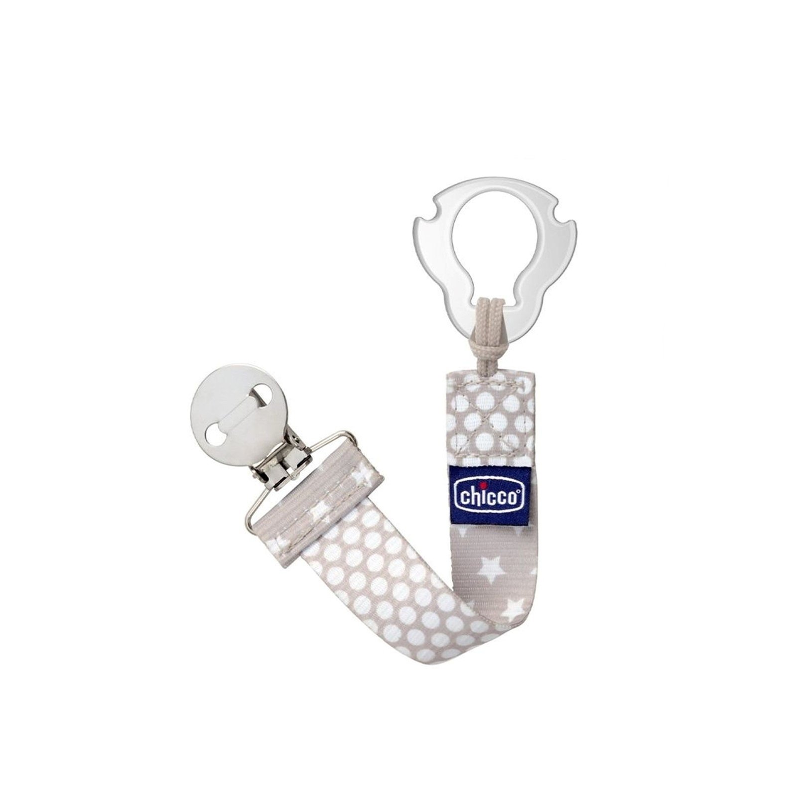Chicco Pacifier Fashion Clip 0m+ Grey