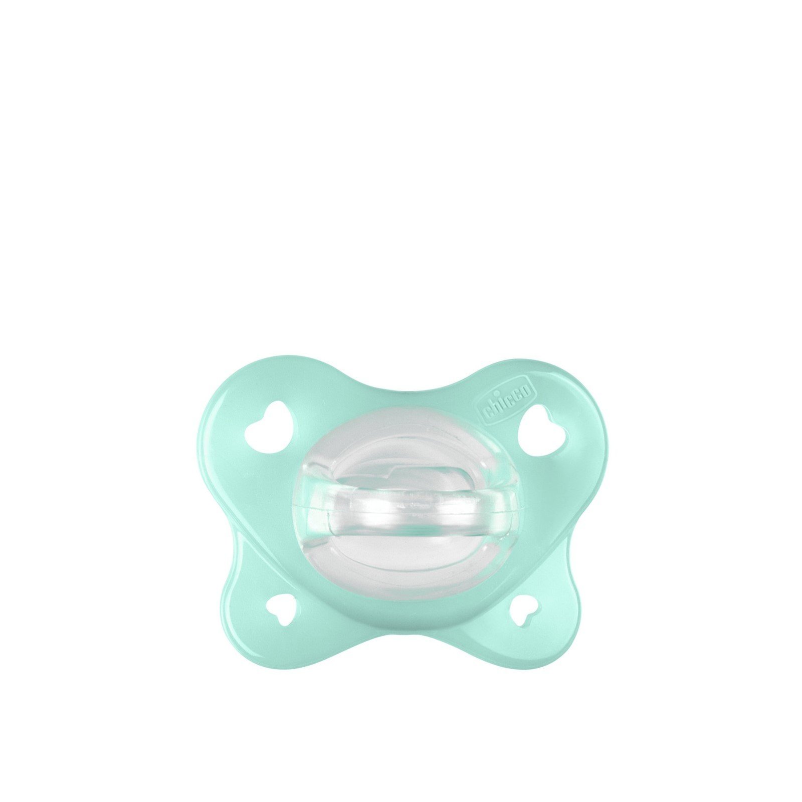 Chicco PhysioForma لهاية ناعمة مزدوجة 0-2 شهر أخضر ×1
