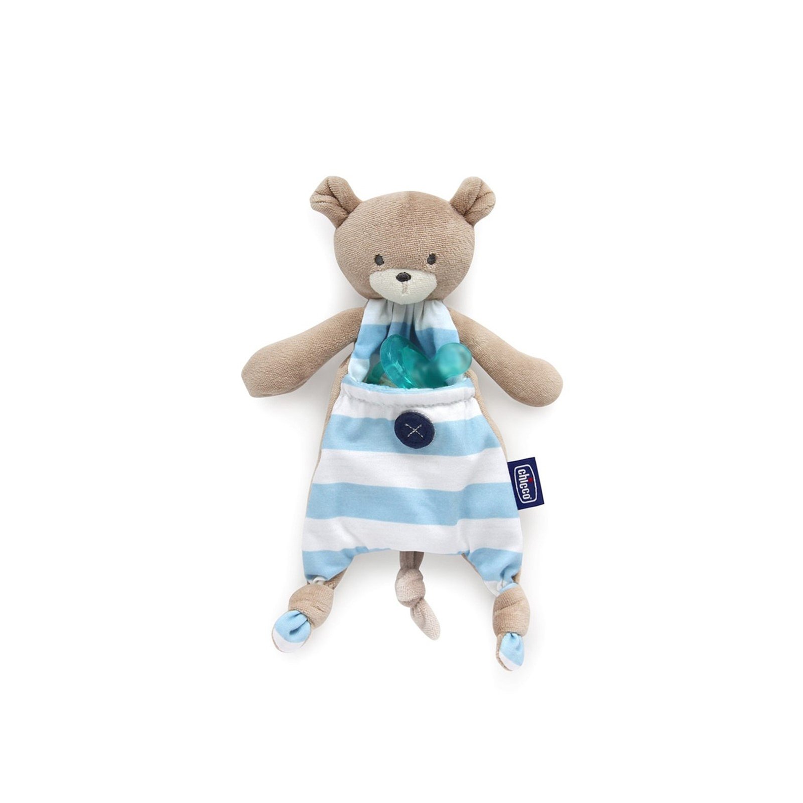 Chicco Pocket Friend Pacifier Holder 0m+ Bear
