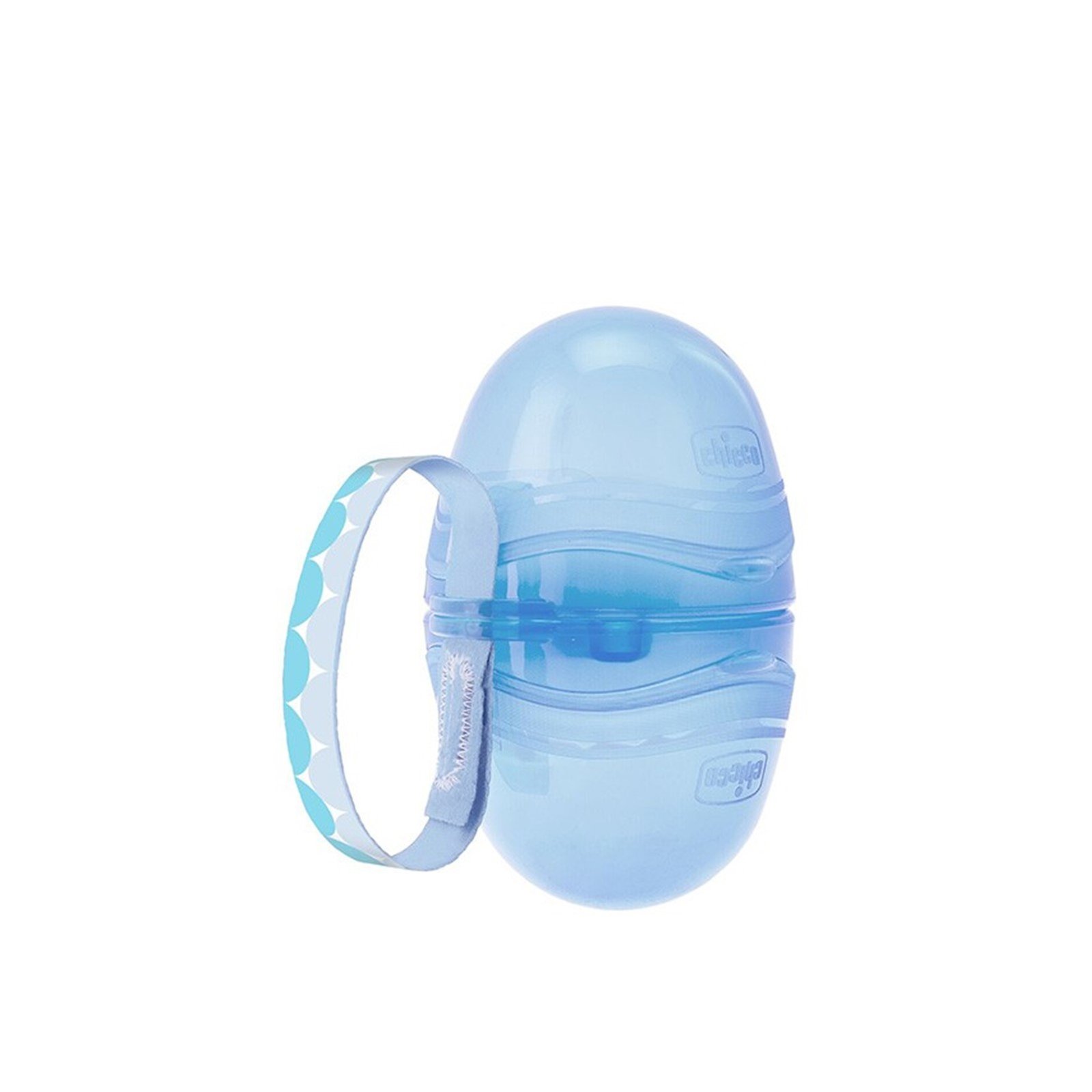 Chicco Travel Box Double Pacifier Holder Blue
