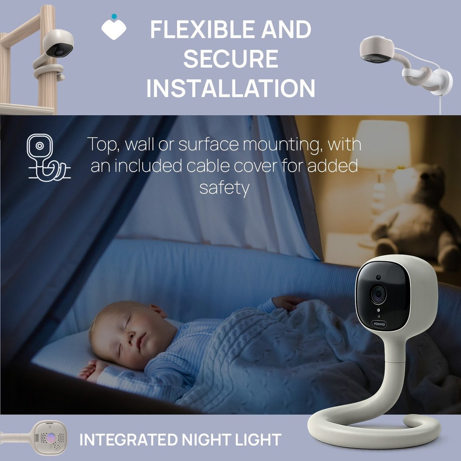 Chicco Wi-Fi Camera Smart AI Intercom