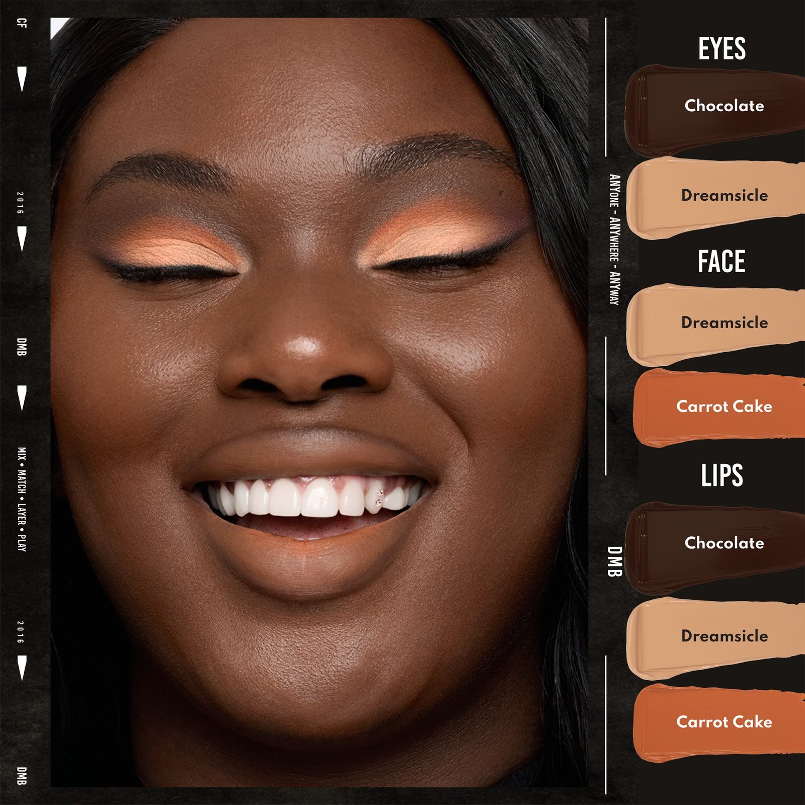 Danessa Myricks Beauty Colorfix Mattes Waterproof Matte Liquid Pigment Chocolate 10ml (0.34floz)