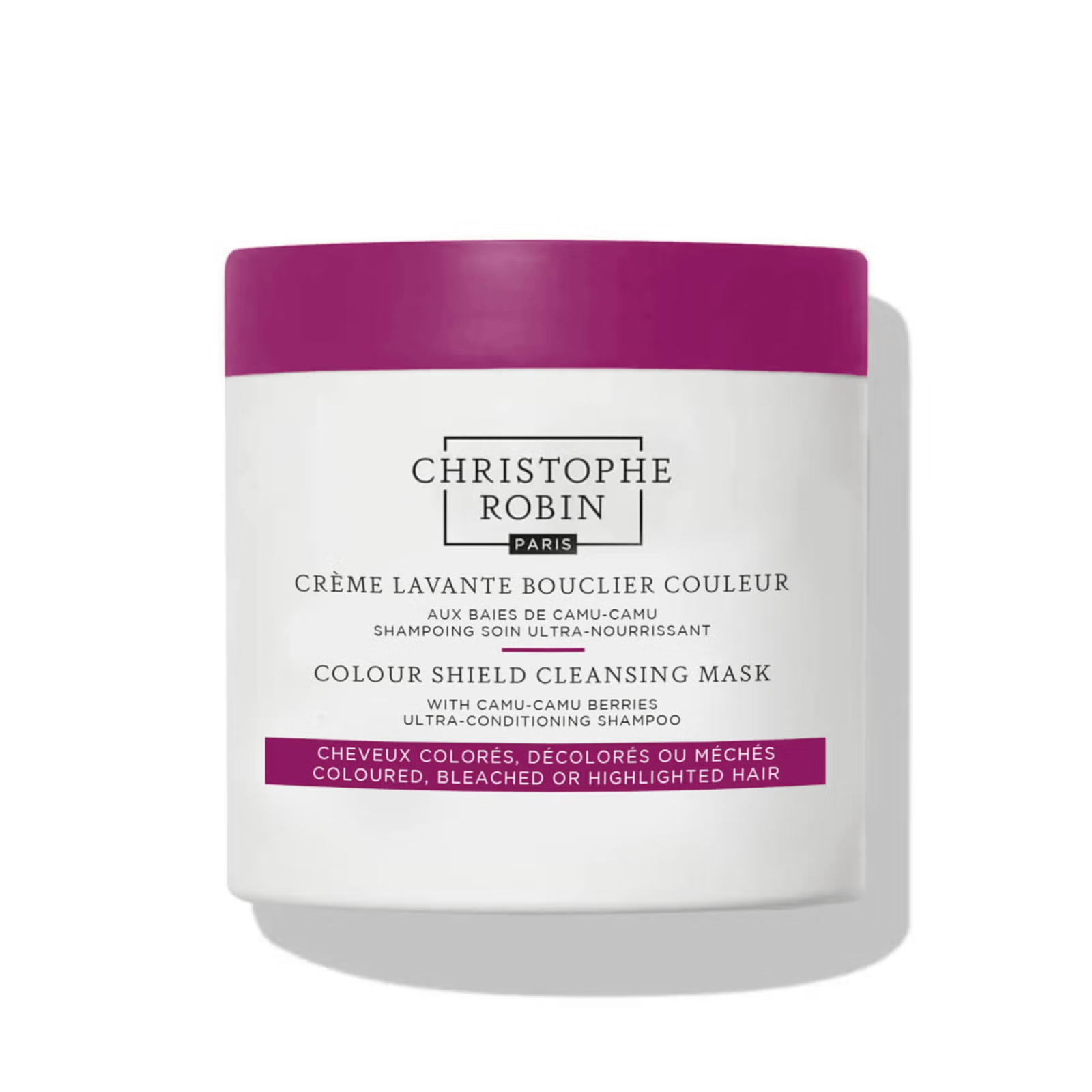 Christophe Robin درع اللون قناع تنظيف 250ml