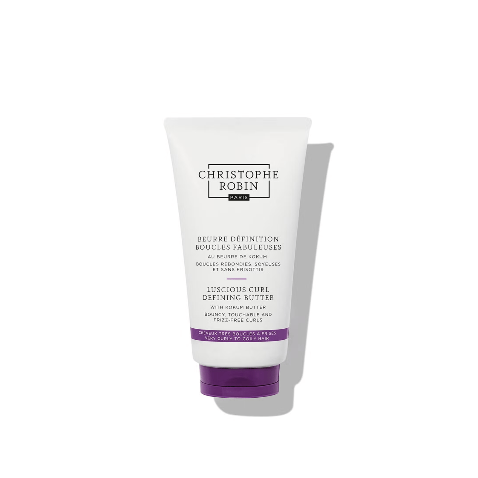 Christophe Robin زبدة تحديد الشعر الكيرلي الفاخرة 150ml