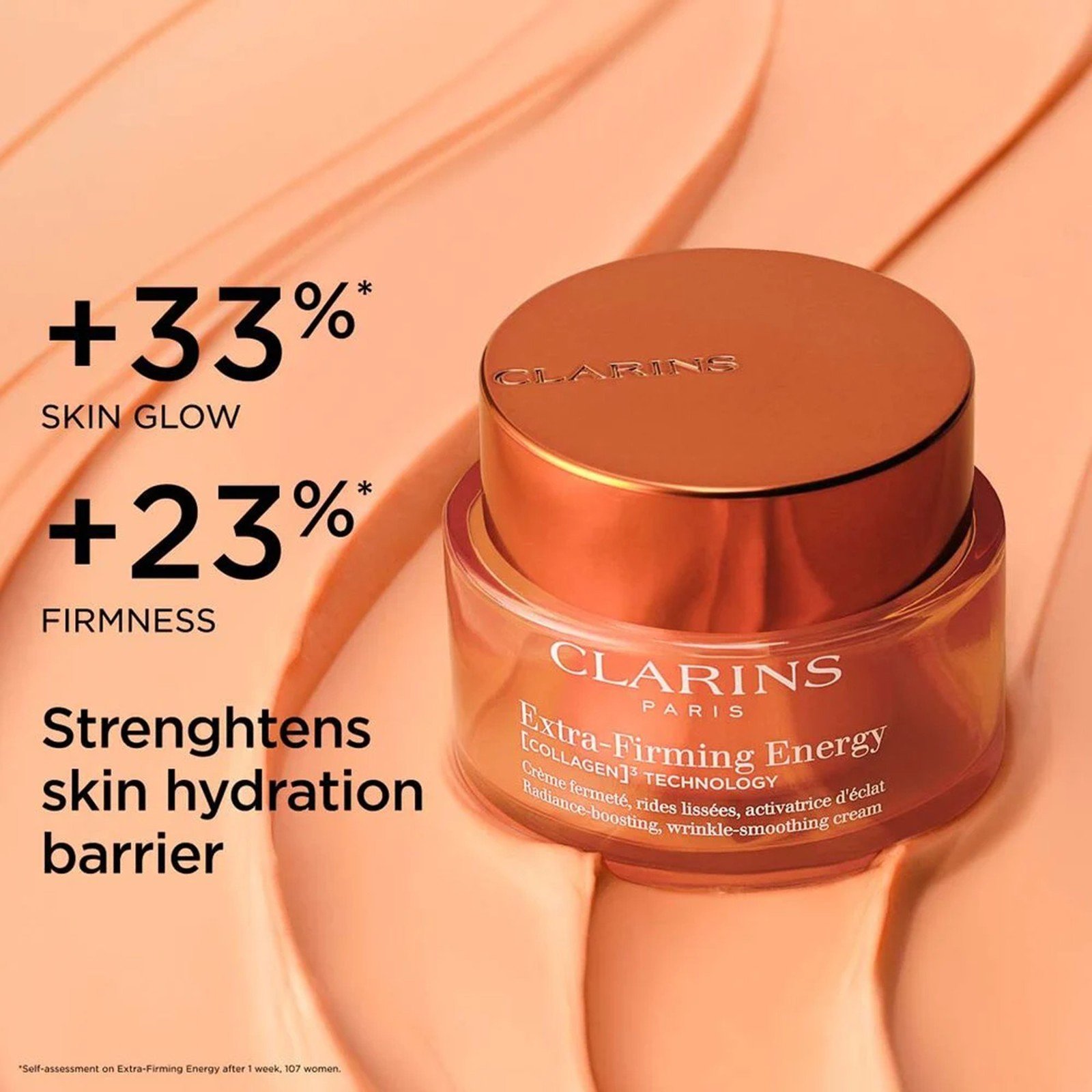 Clarins Extra-Firming Energy Radiance Boosting Wrinkle-Smoothing Cream 50ml