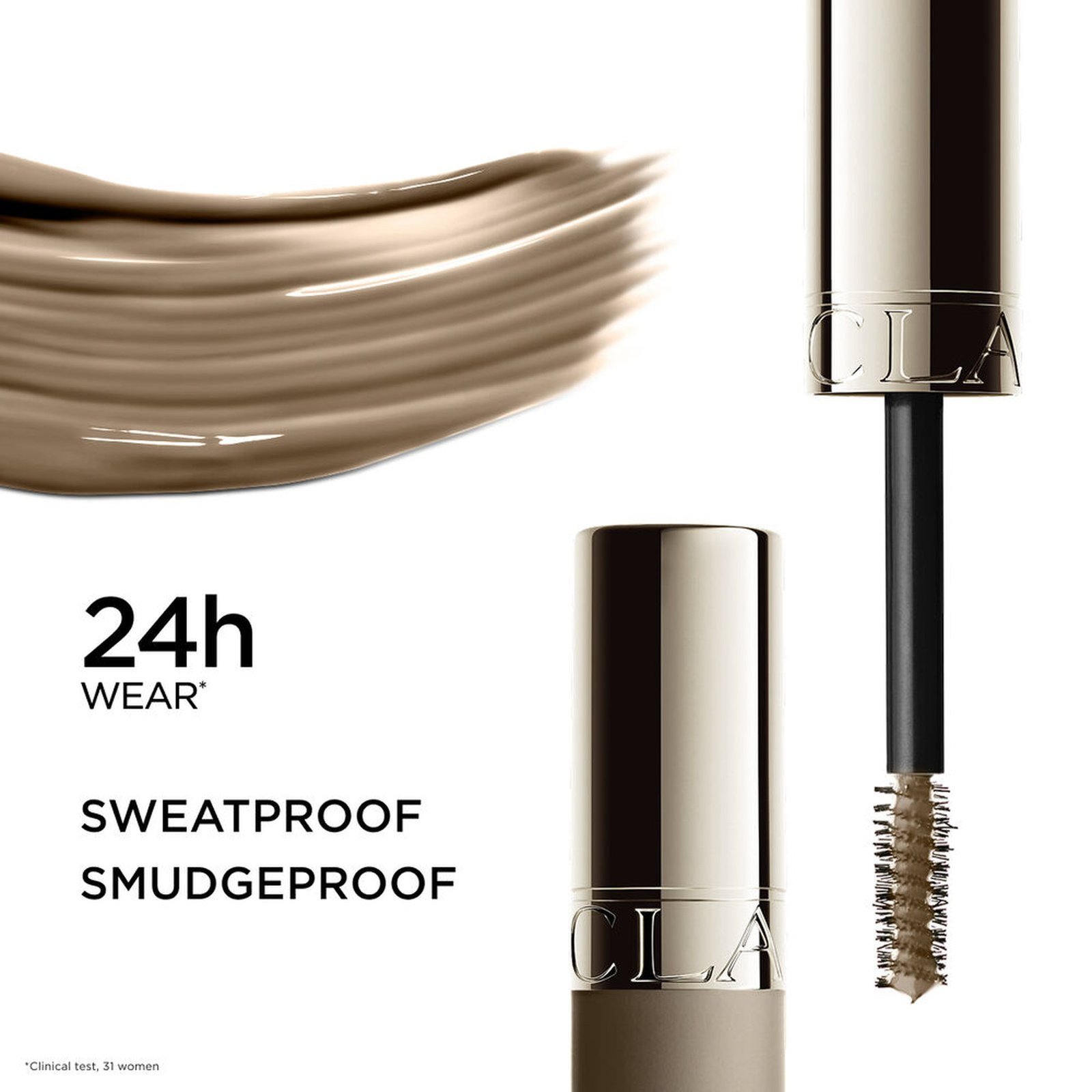 Clarins Wonder Sculpt Tinted Serum Brow Gel 01 Ash Blonde 5ml
