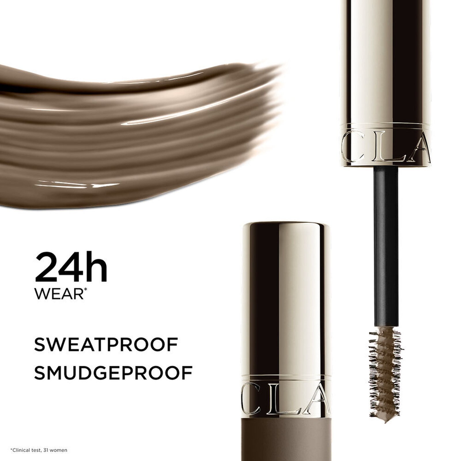 Clarins Wonder Sculpt Tinted Serum Brow Gel 02 Cool Brown 5ml