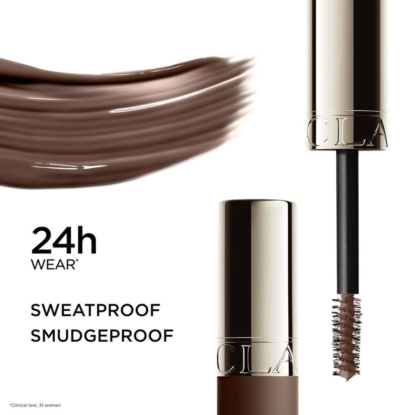 Clarins Wonder Sculpt Tinted Serum Brow Gel 03 Warm Brown 5ml
