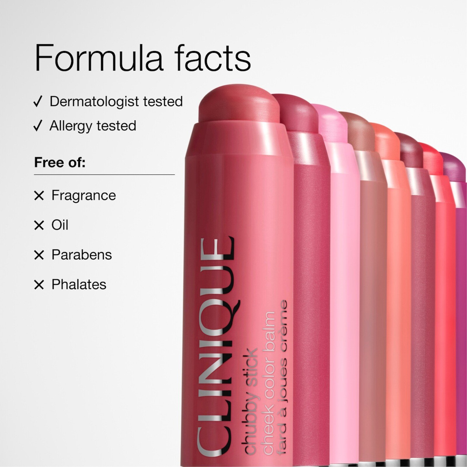Clinique Chubby Stick Cheek Color Balm 08 Ramp'd Up Rouge 6g