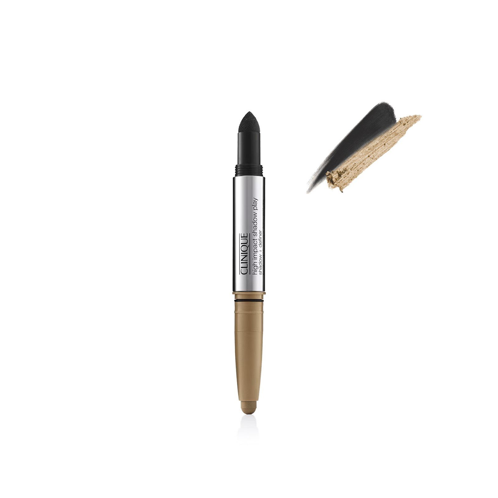 Clinique High Impact Shadow Play ظلال + محدد 01 Champagne + Caviar 1.9g