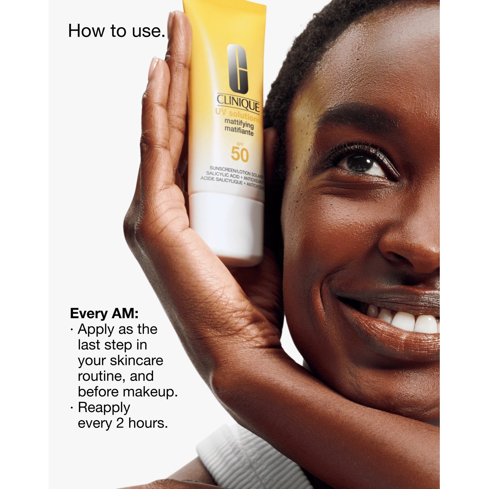 Clinique UV Solutions Mattifying Sunscreen SPF50 40ml