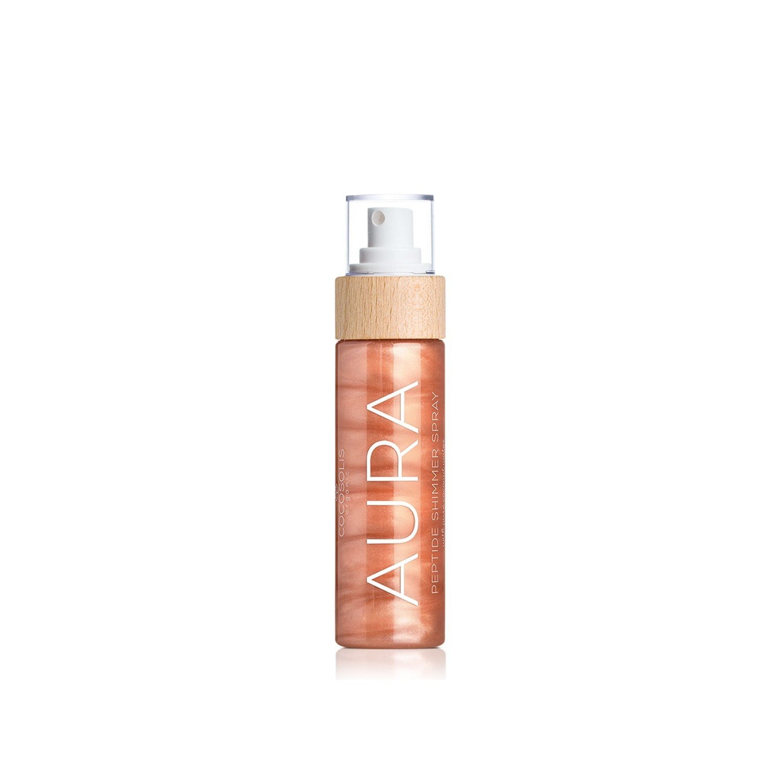 COCOSOLIS Aura Peptide Shimmer Spray Nude 100ml