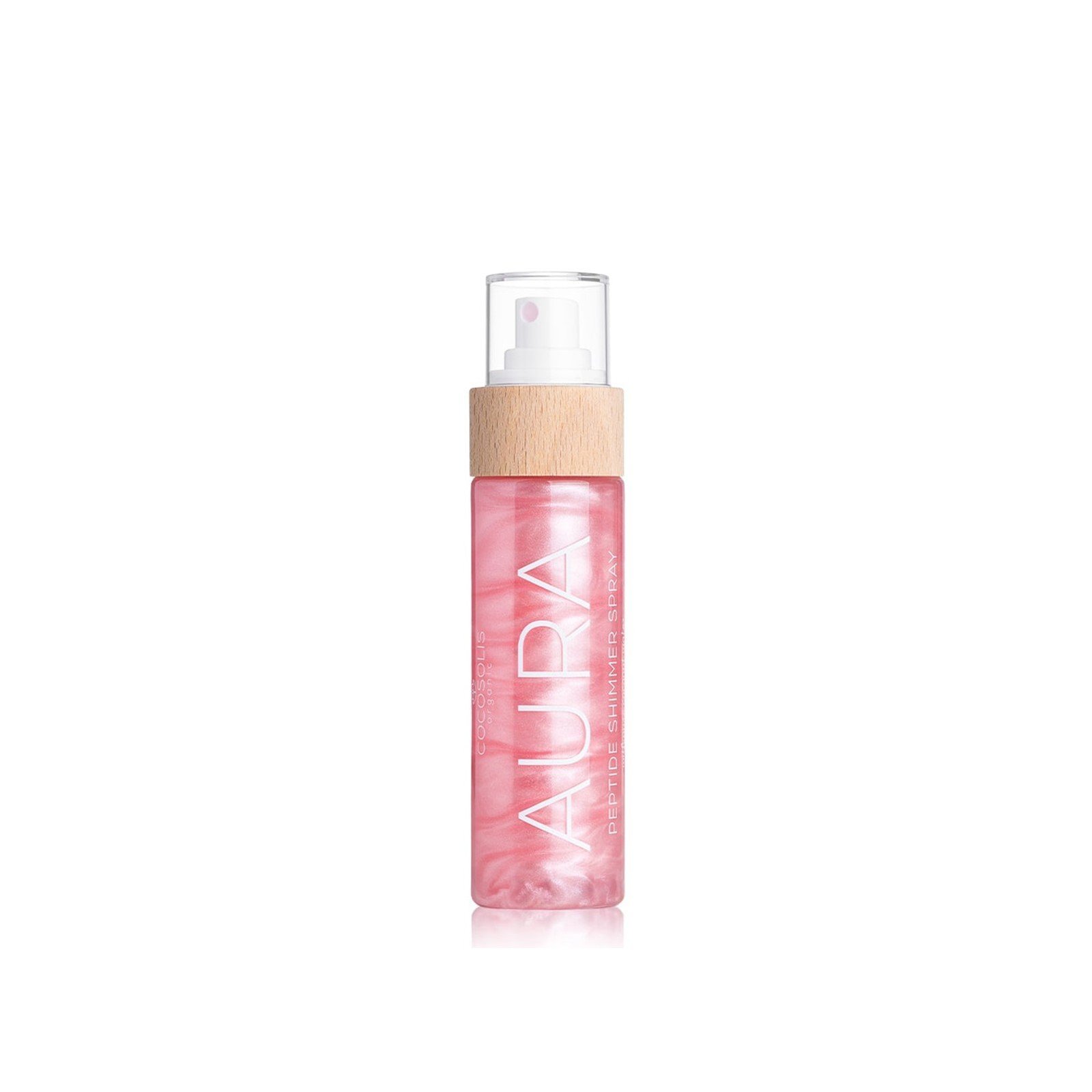 COCOSOLIS Aura Spray Iluminador con Péptidos Pink 100ml (3.38floz)