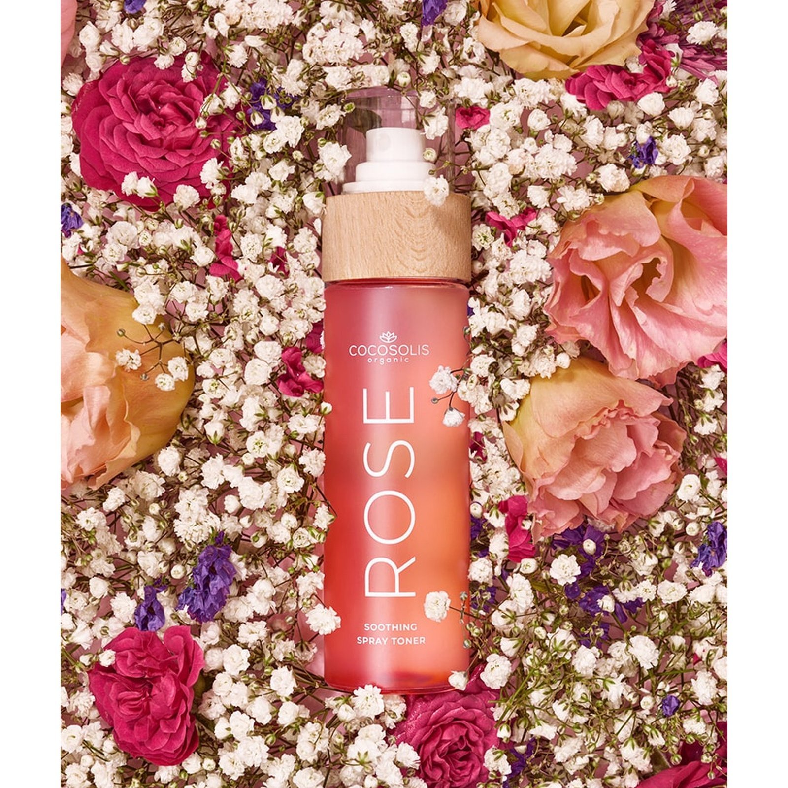 COCOSOLIS Rose Soothing Spray Toner 110ml (3.38floz)
