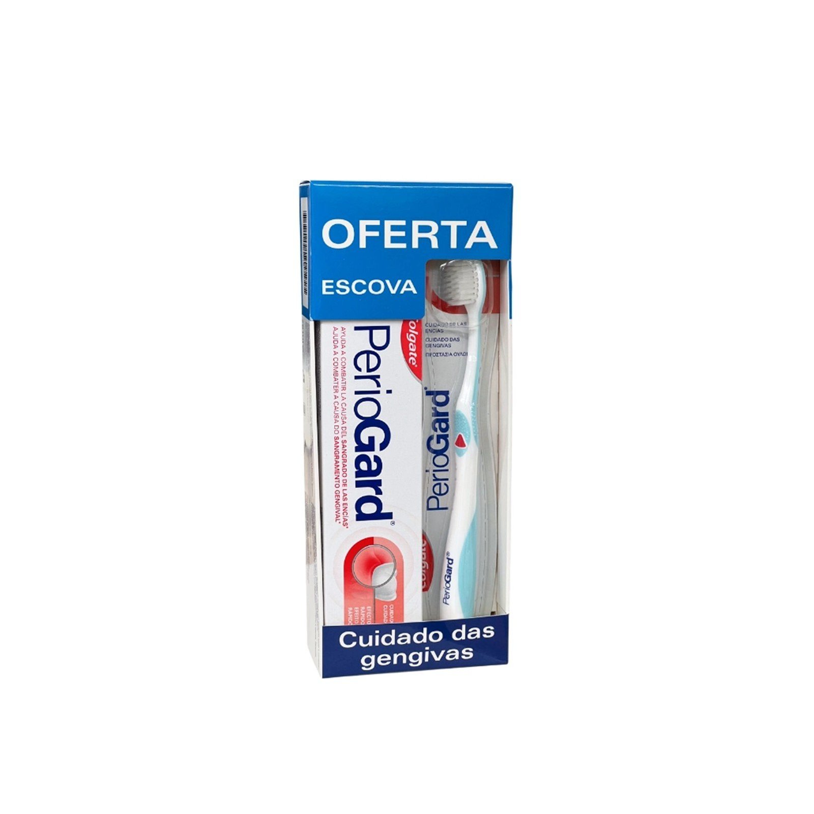 Colgate PerioGard Dentifrice Soin des Gencives 75ml + Brosse à Dents Souple Soin des Gencives
